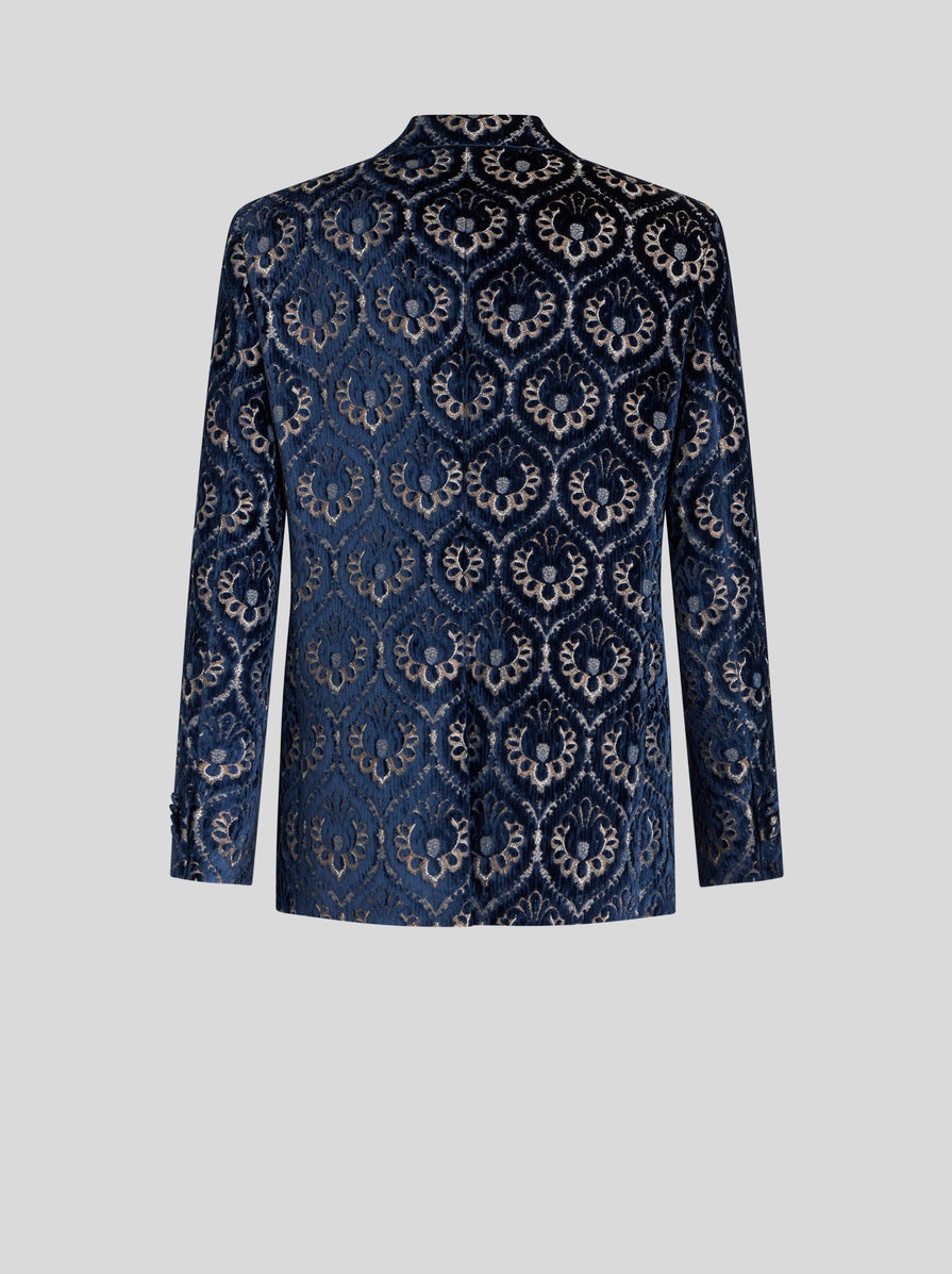 VELVET JACQUARD JACKET - 6