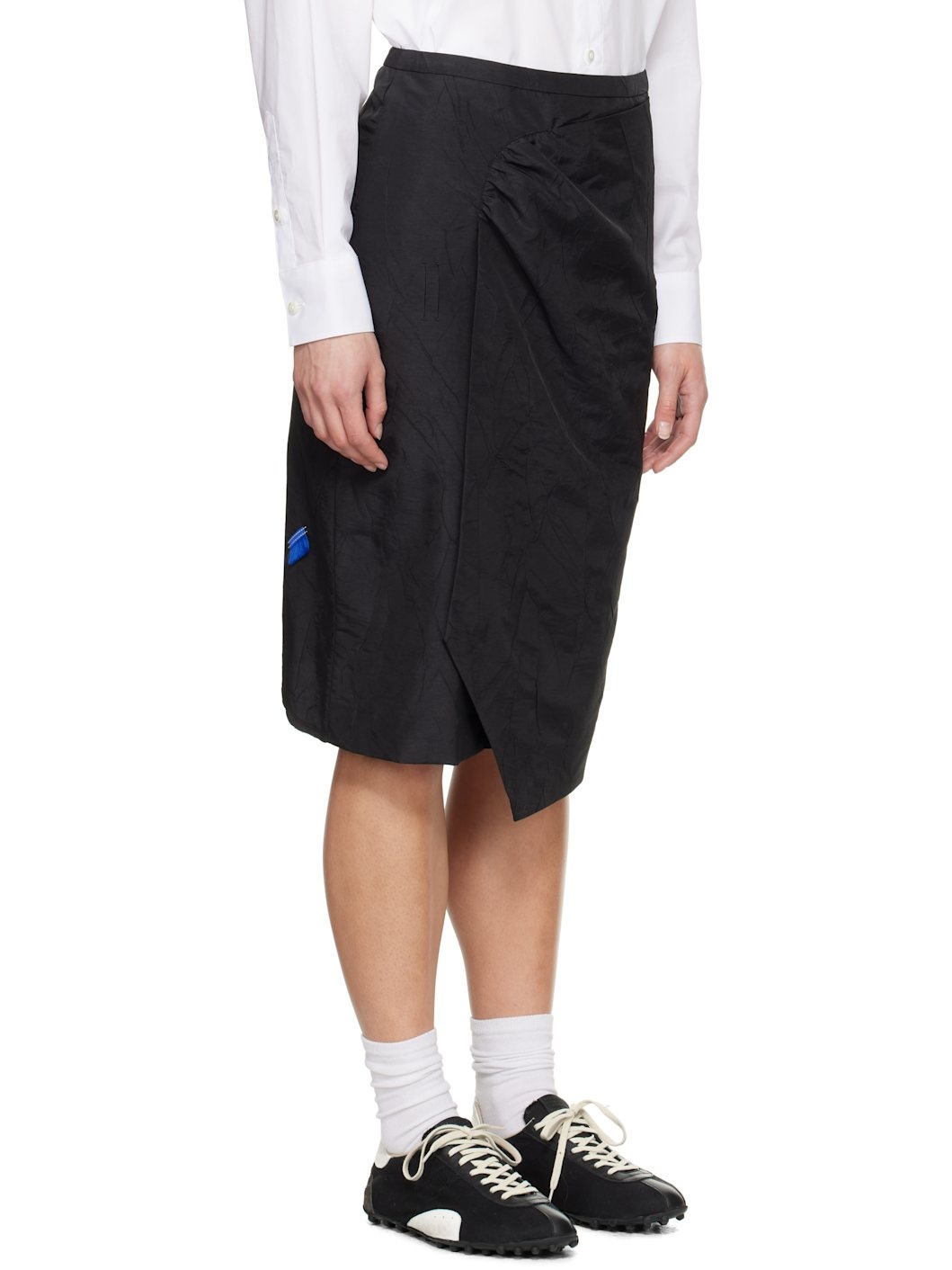Black Medium Midi Skirt - 2