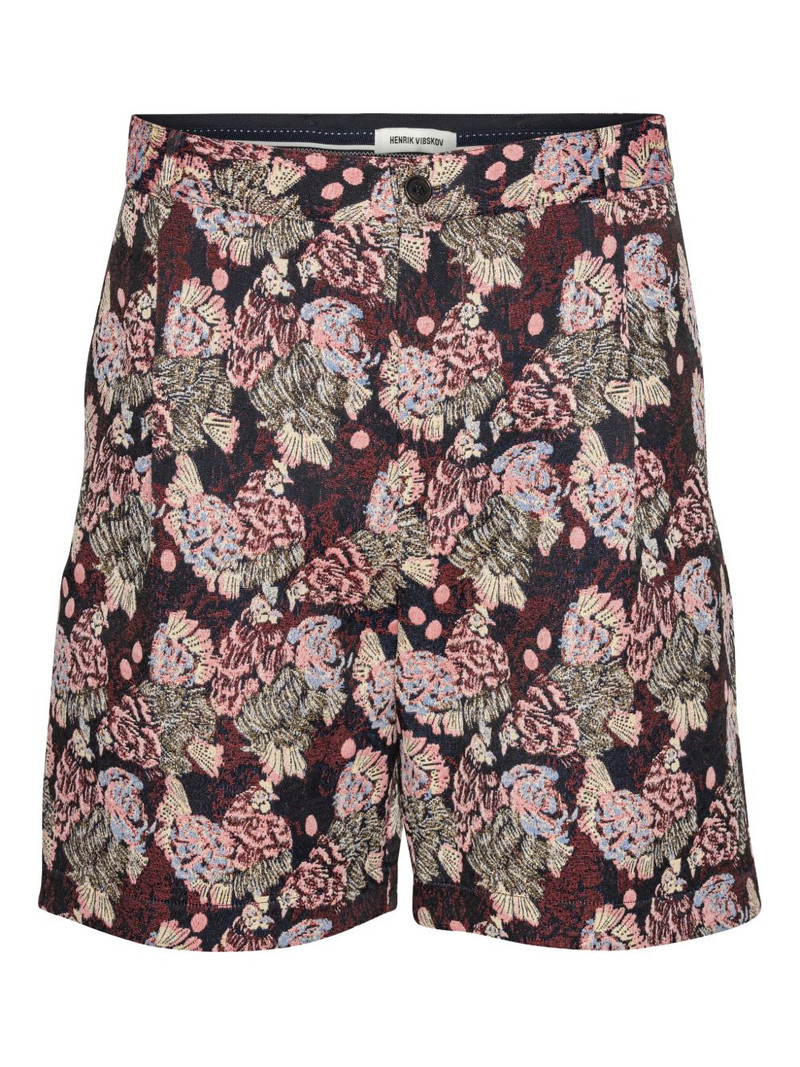 floral patterned shorts 1