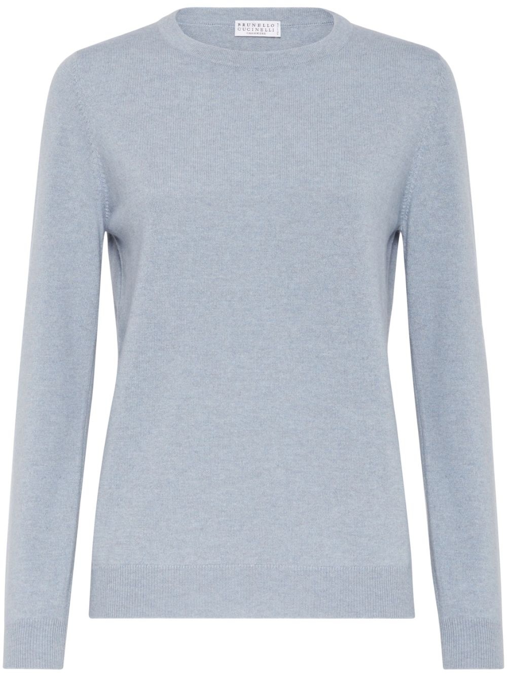 crew-neck cashmere jumper - 1