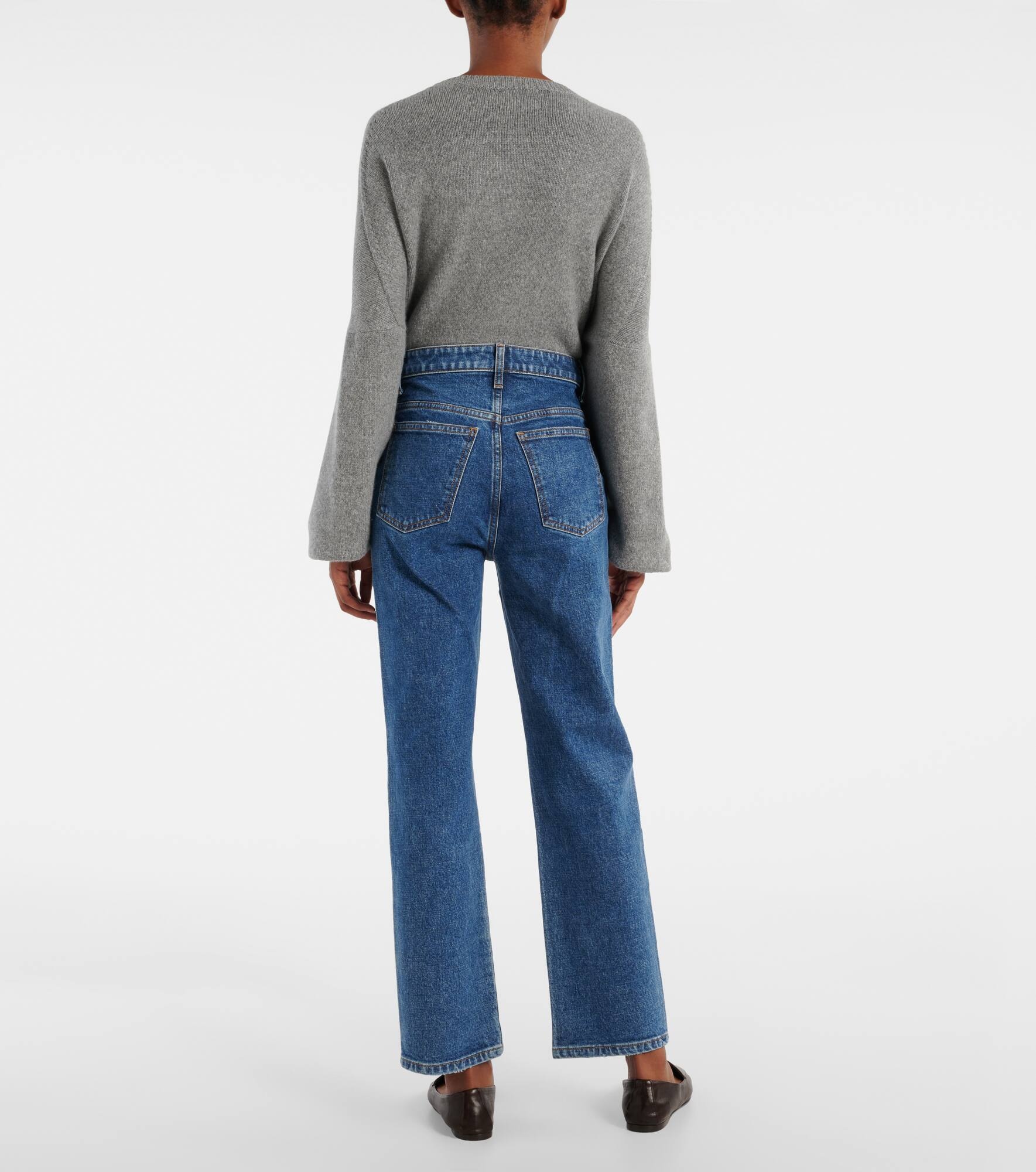 Abigail high-rise straight jeans - 3