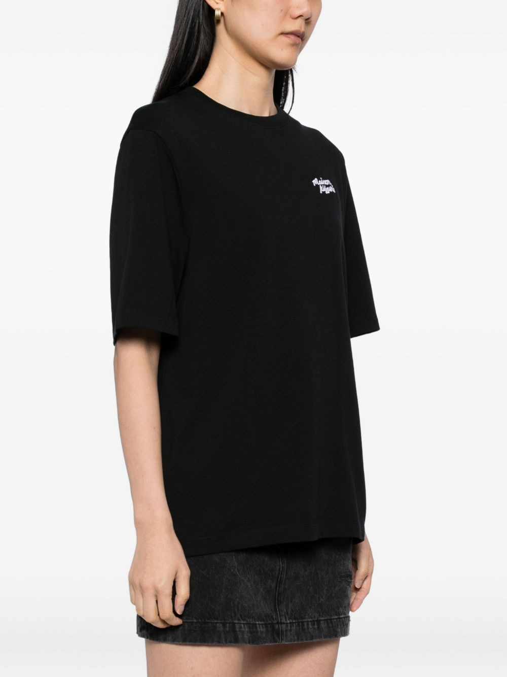 Handwriting Embroidered T-shirt - 3