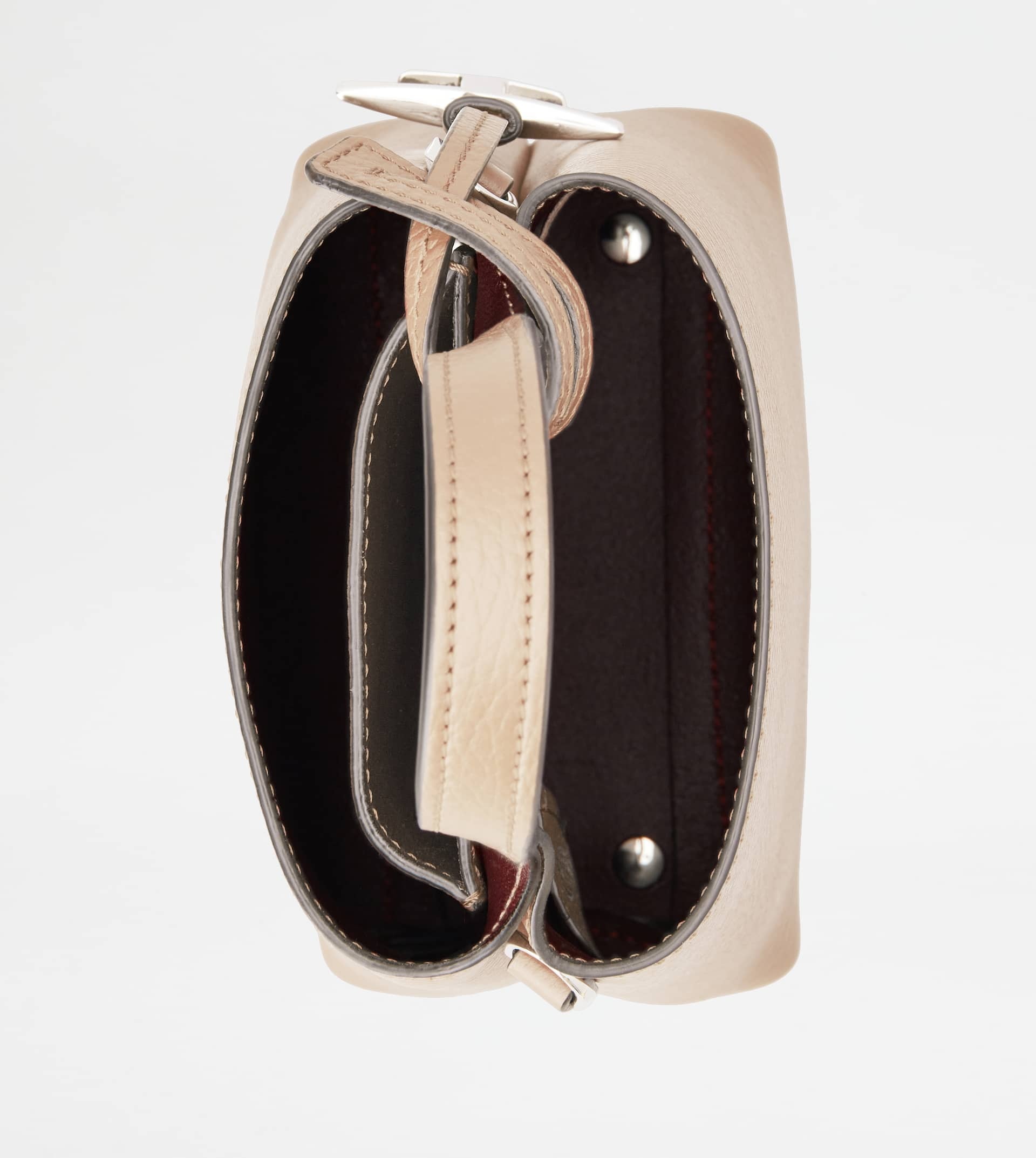 TOD'S MICRO BAG IN LEATHER - OFF WHITE - 4