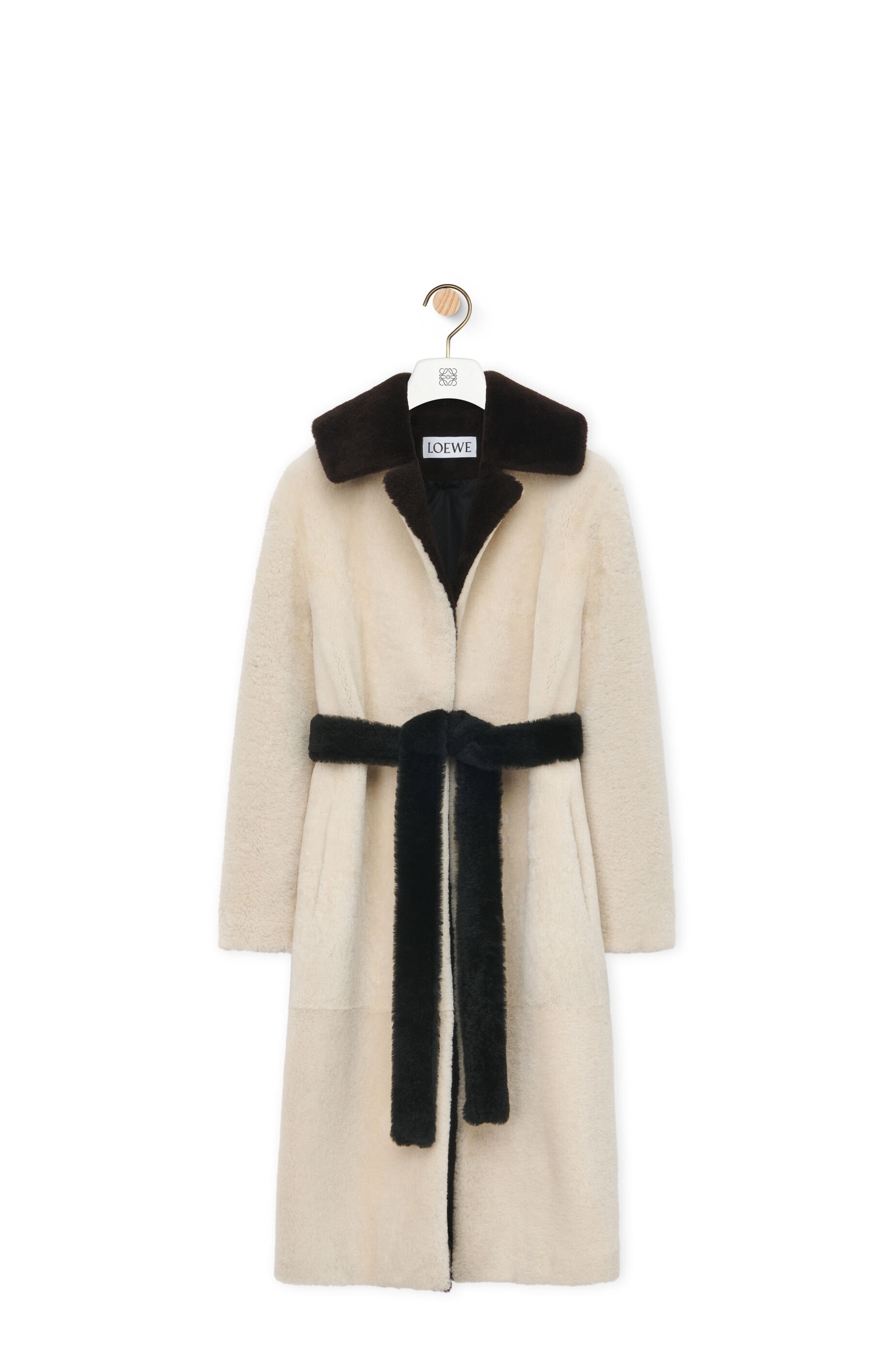 Coat in shearling - 1