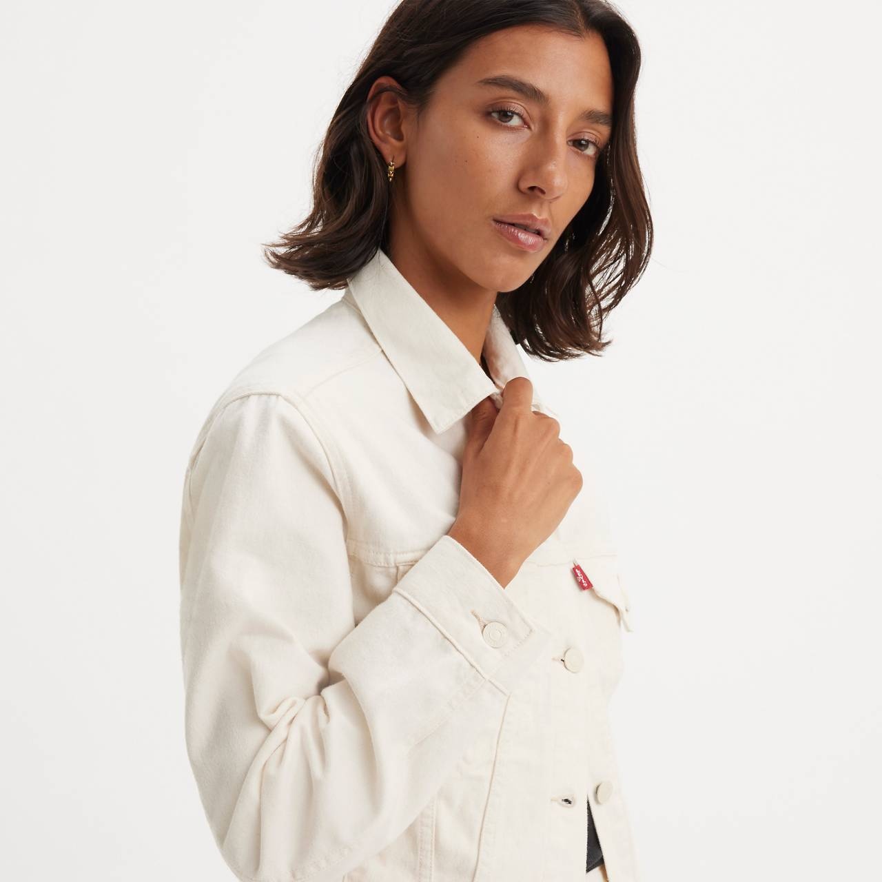LEVI'S® WELLTHREAD® WOMEN'S DOWN TO EARTH TRUCKER JACKET - 5