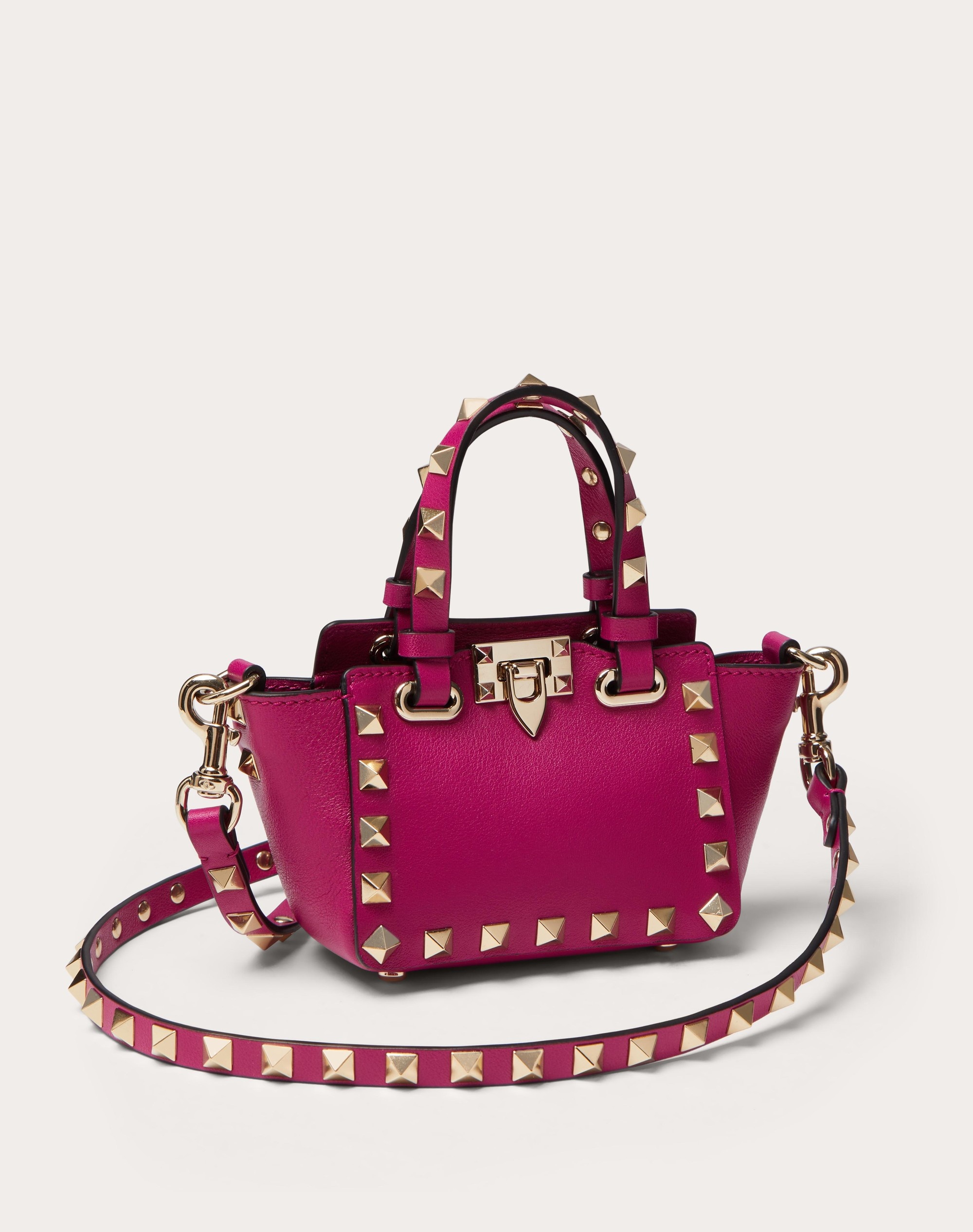 MICRO ROCKSTUD CALFSKIN BAG - 4