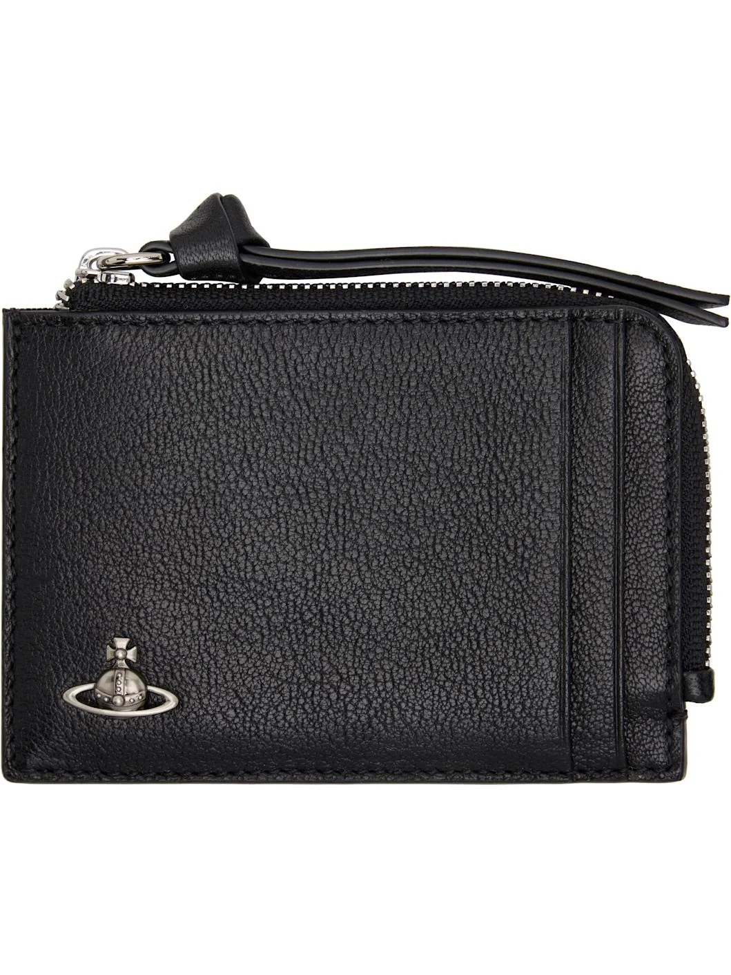 Black Zip Card Holder - 1