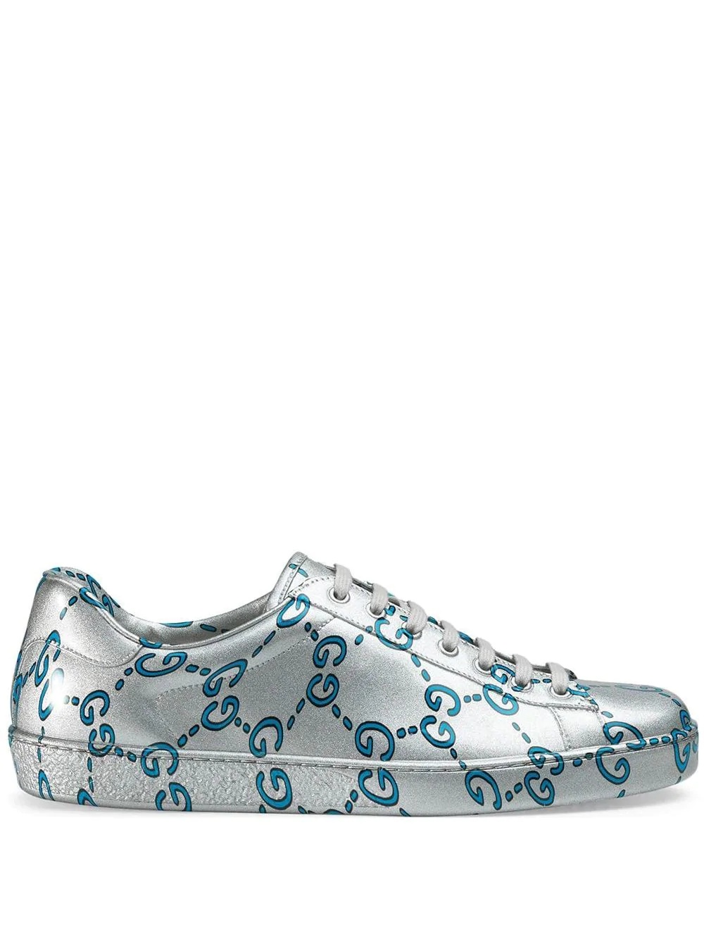 Ace GG coated leather sneakers - 1