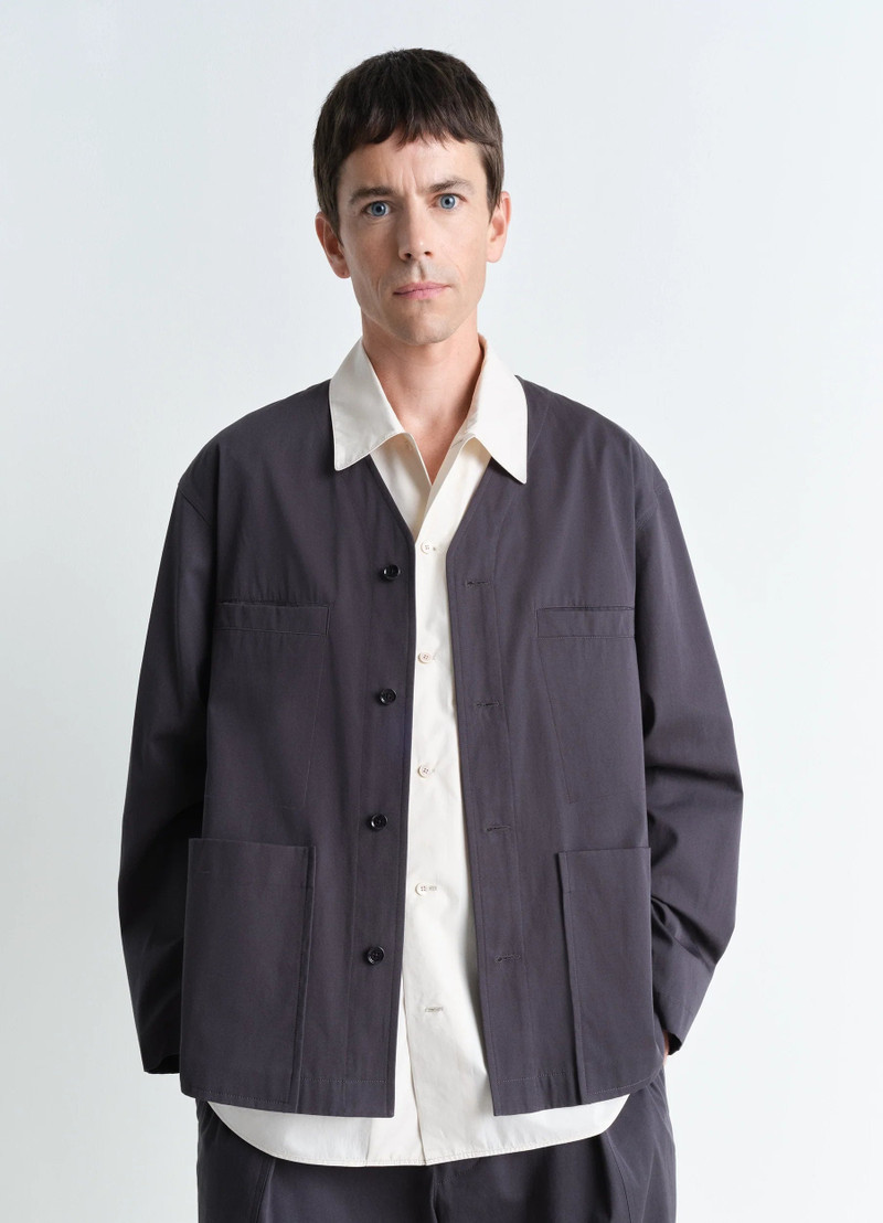 Lemaire COLLARLESS OVERSHIRT outlook