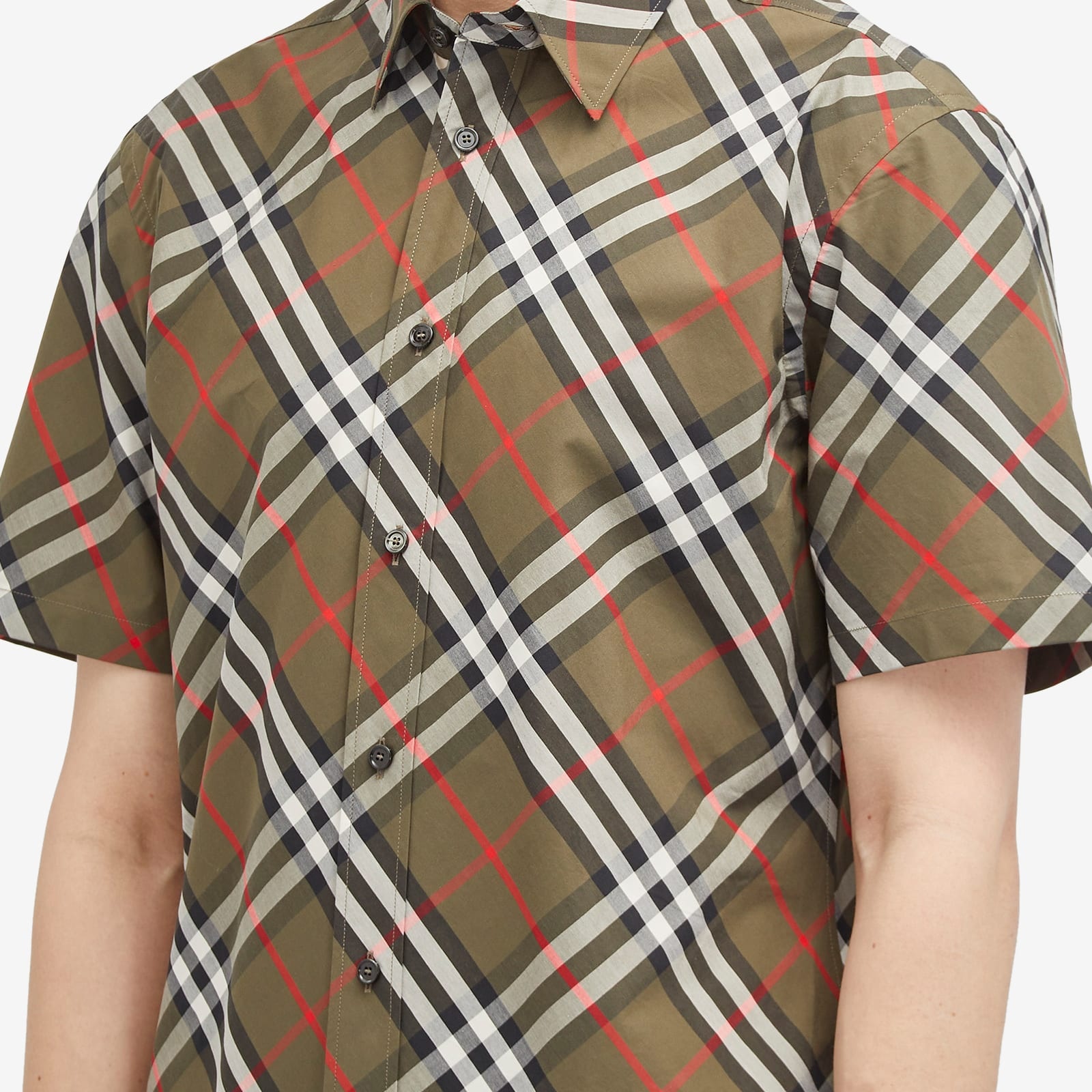 Burberry Short Sleeve Check Shirt - 5