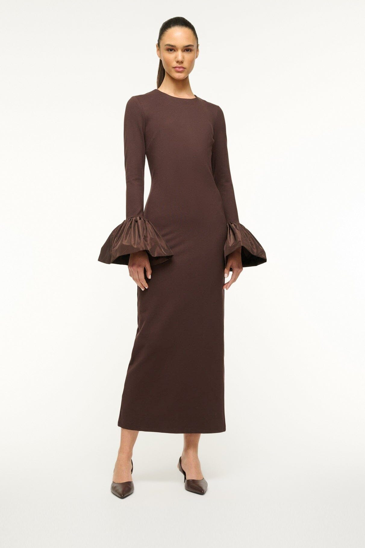STAUD SEBASTIAN SLINGBACK ESPRESSO - 2