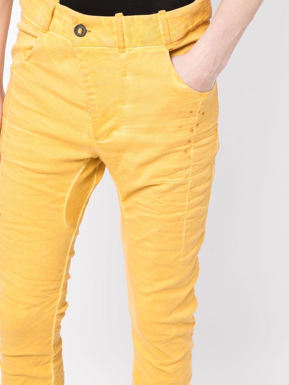 slim-cut denim jeans - 5