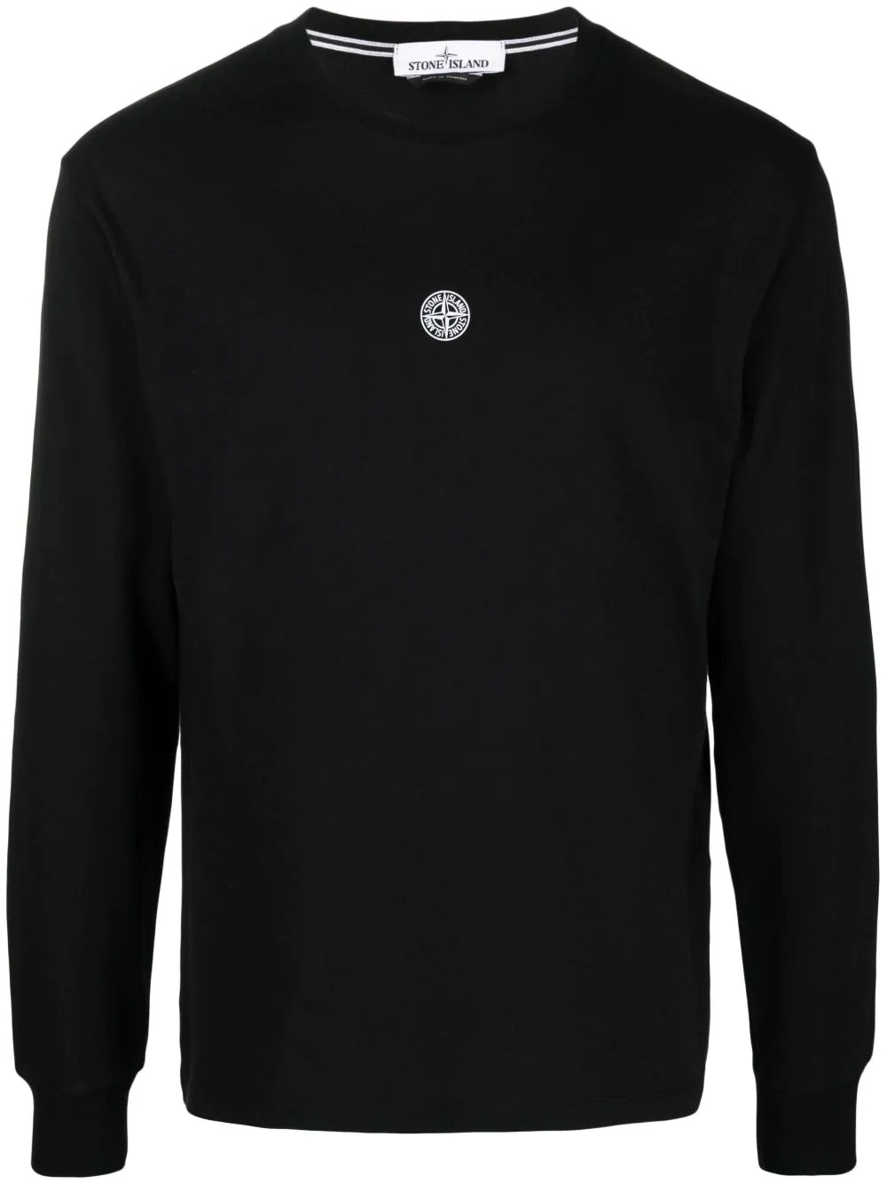 Compass motif long-sleeve T-shirt - 1