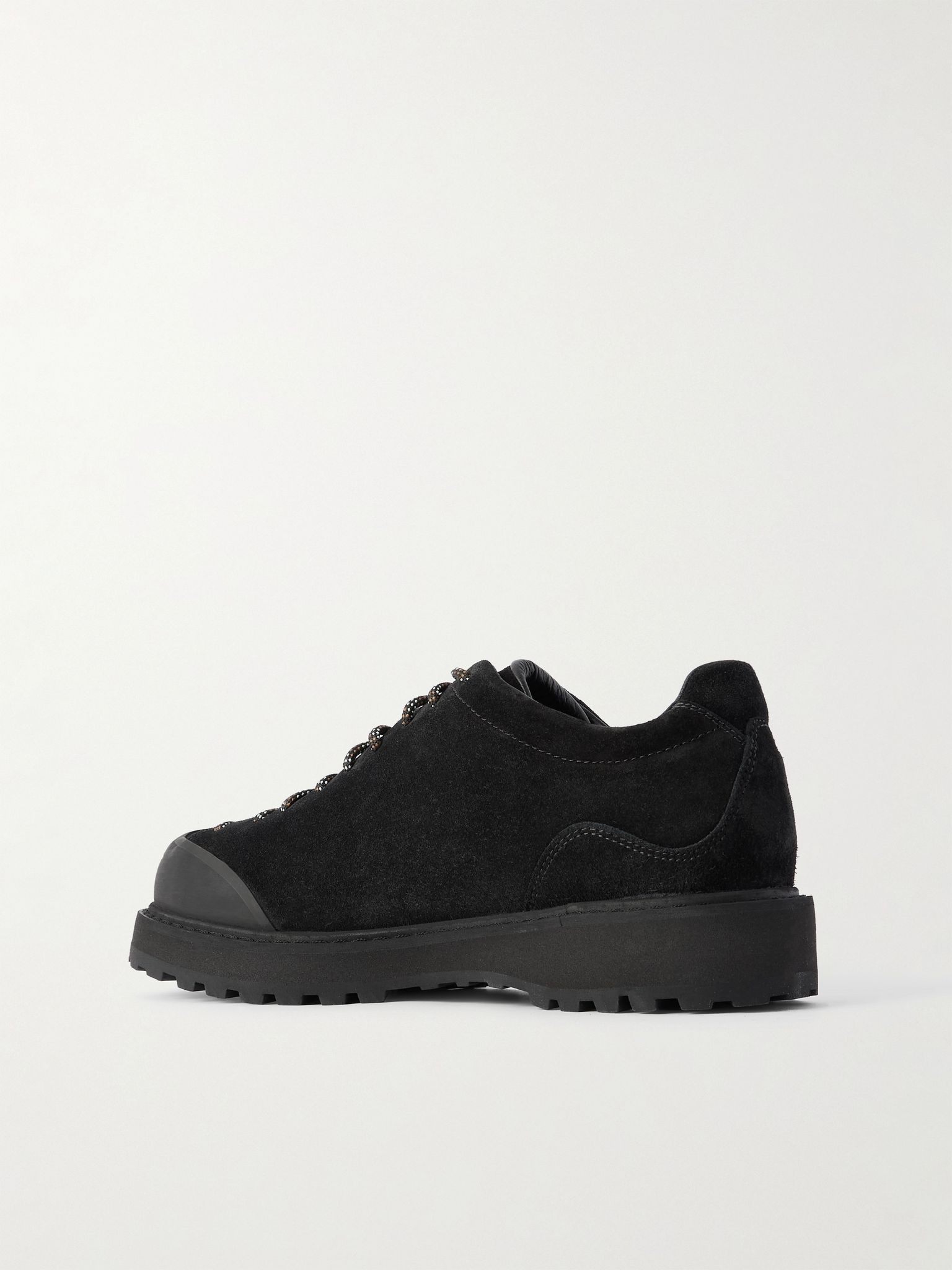 Ampezzo Suede Hiking Sneakers Black - 4