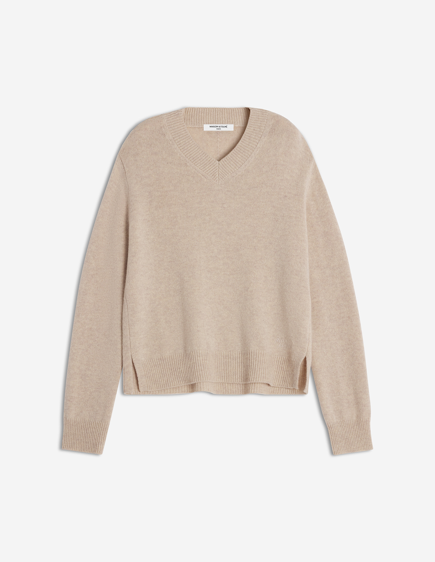 MERINO WOOL COMFORT V-NECK JUMPER - 6