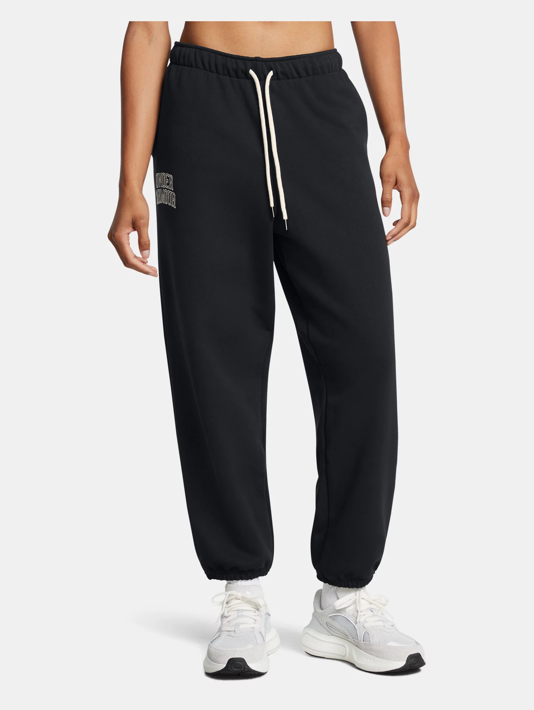 Women's UA Icon Heavyweight Terry Oversized Pants - 2
