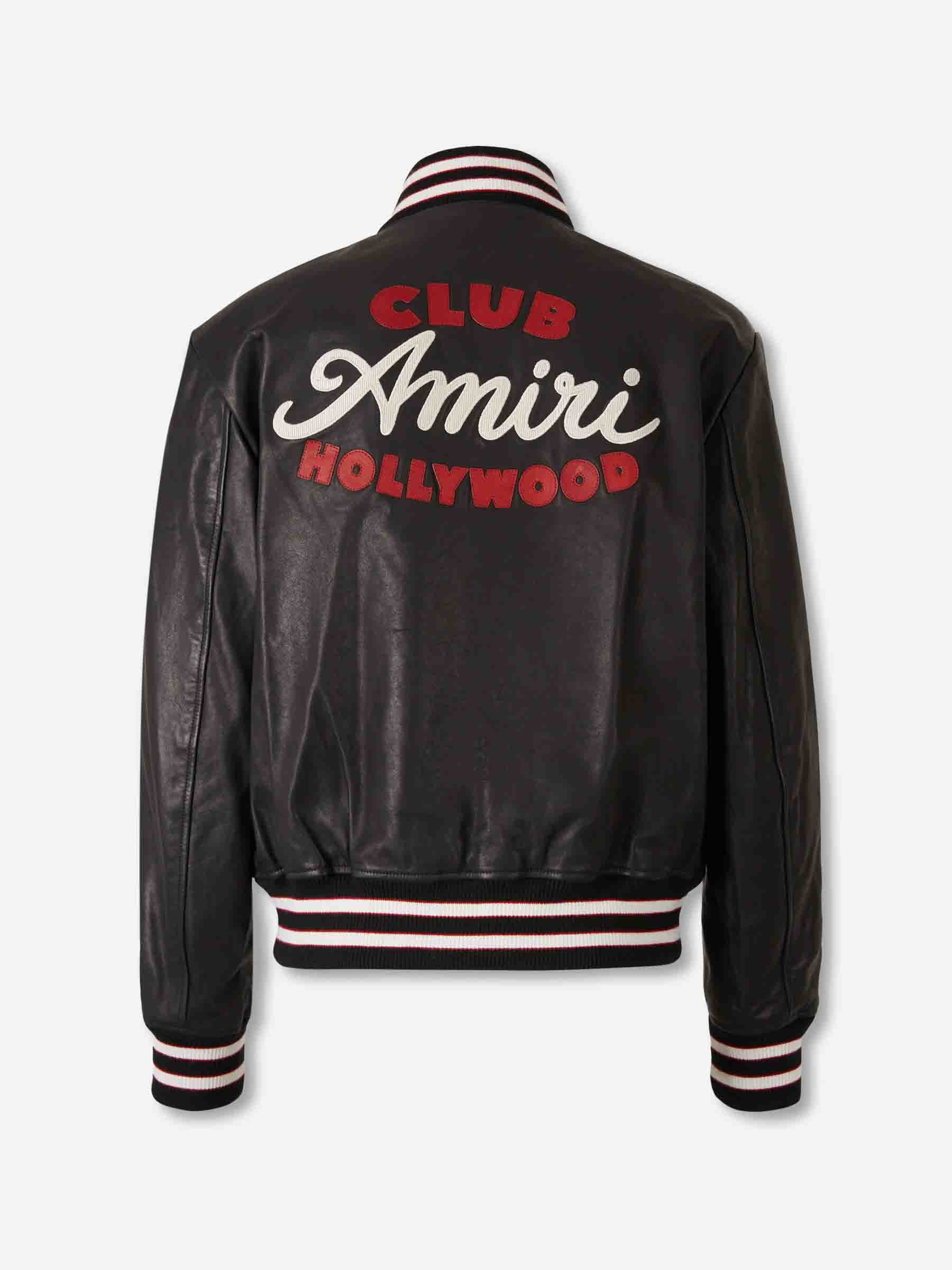 LEATHER BOMBER JACKET - 2