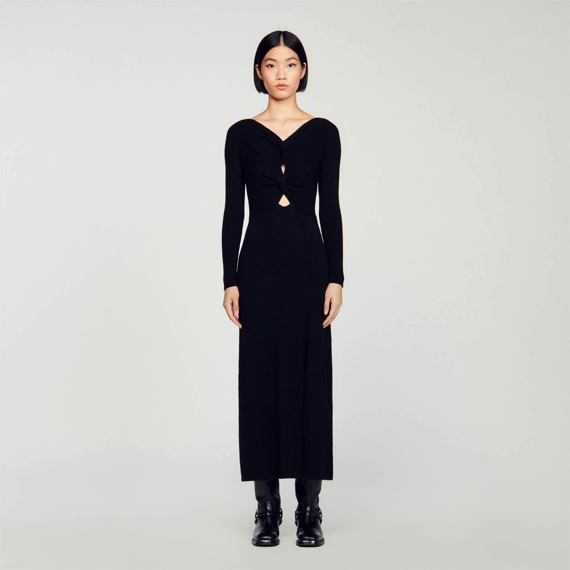 CABLE KNIT DRESS - 3