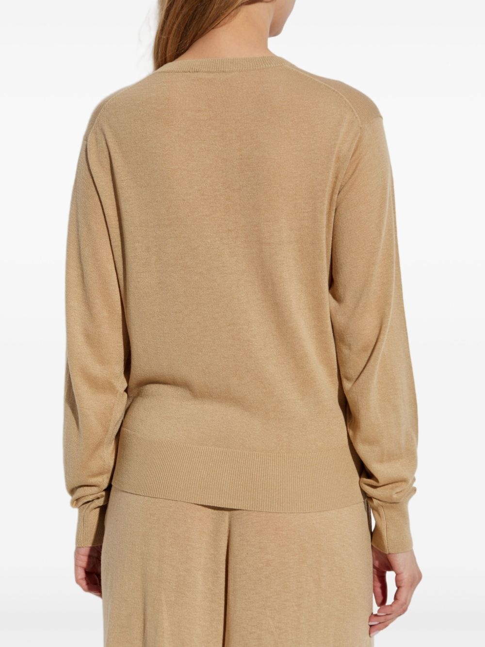 button-front cardigan - 4