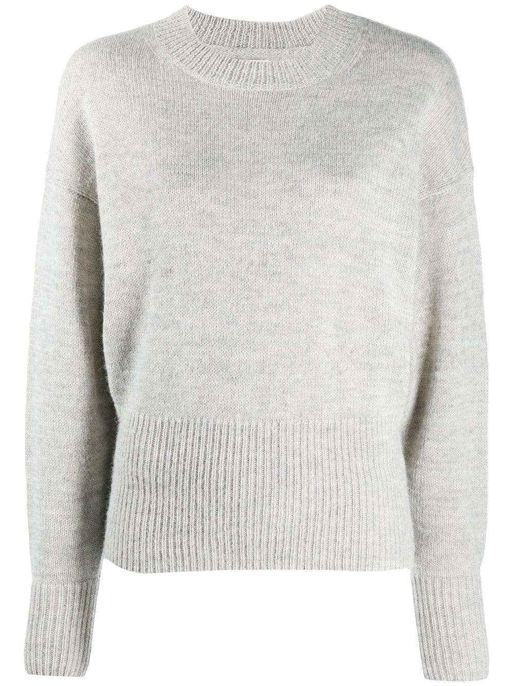 classic rib knit jumper - 1