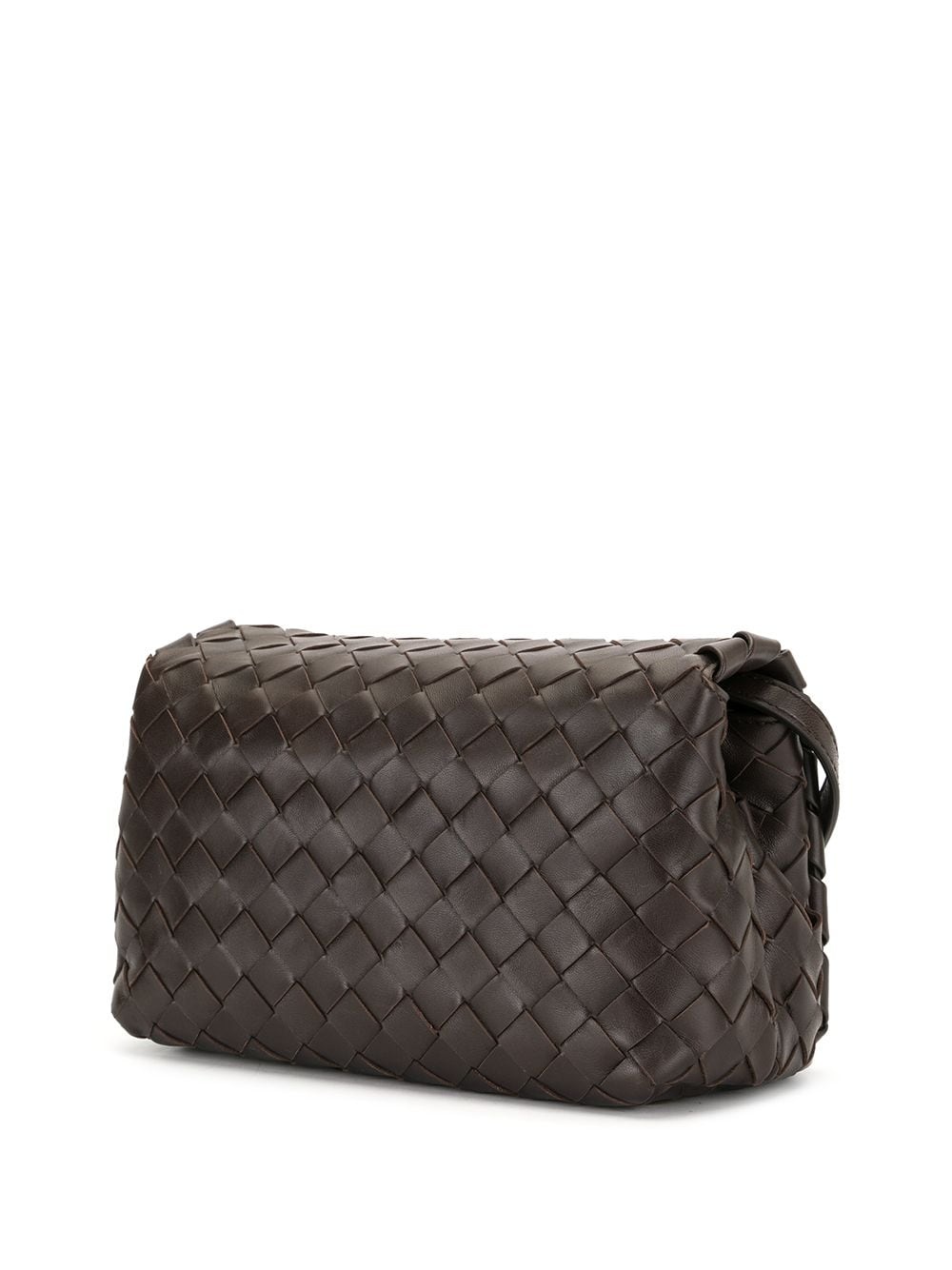 Intrecciato weave shoulder bag - 3