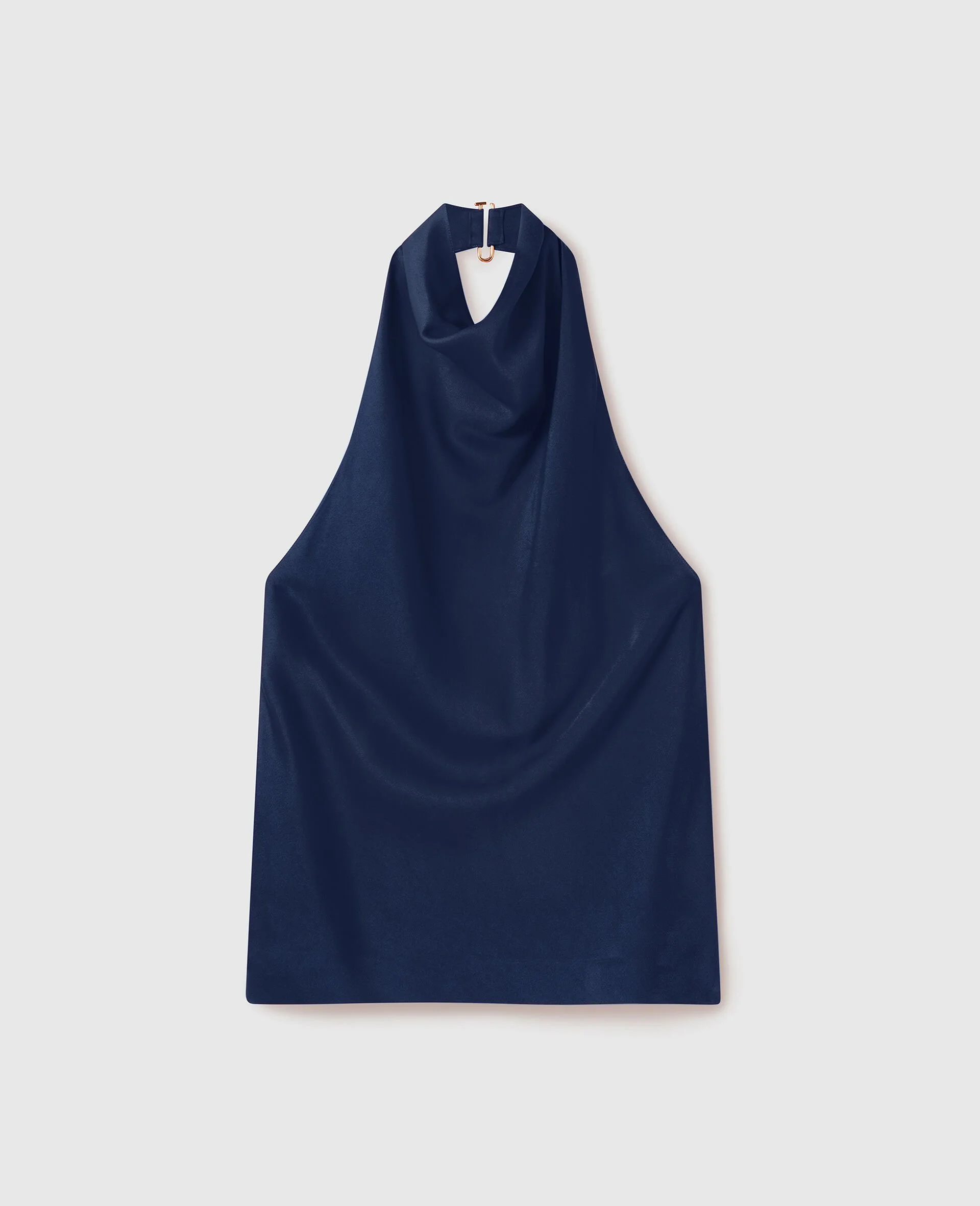 Satin halterneck Top - 1