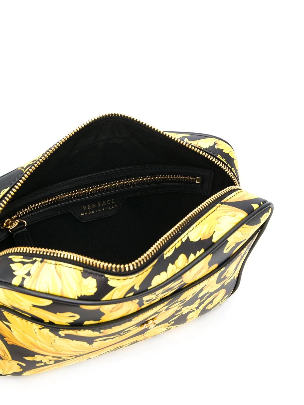 Barocco-print belt bag - 5