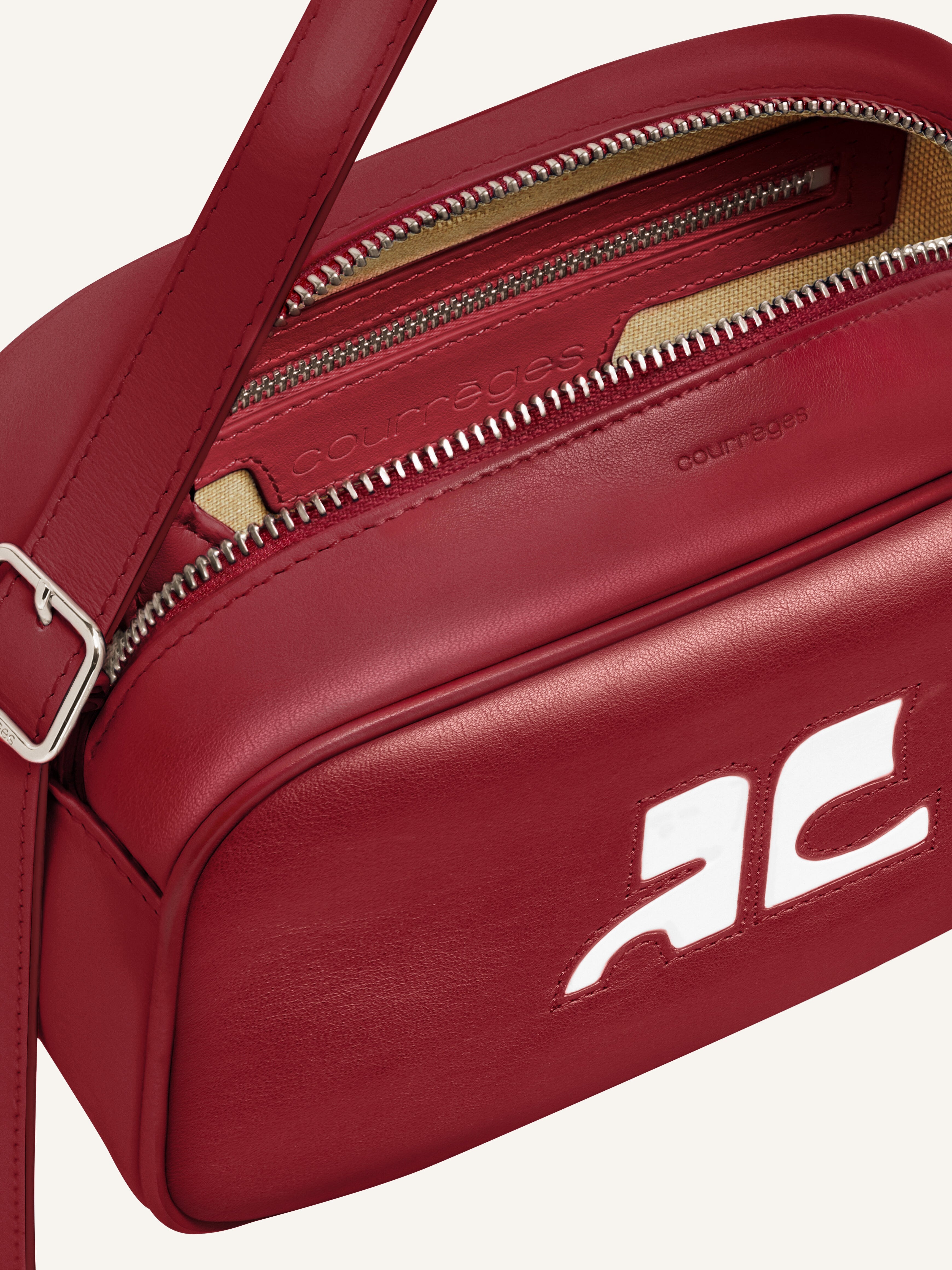 REEDITION LEATHER CAMERA BAG - 4