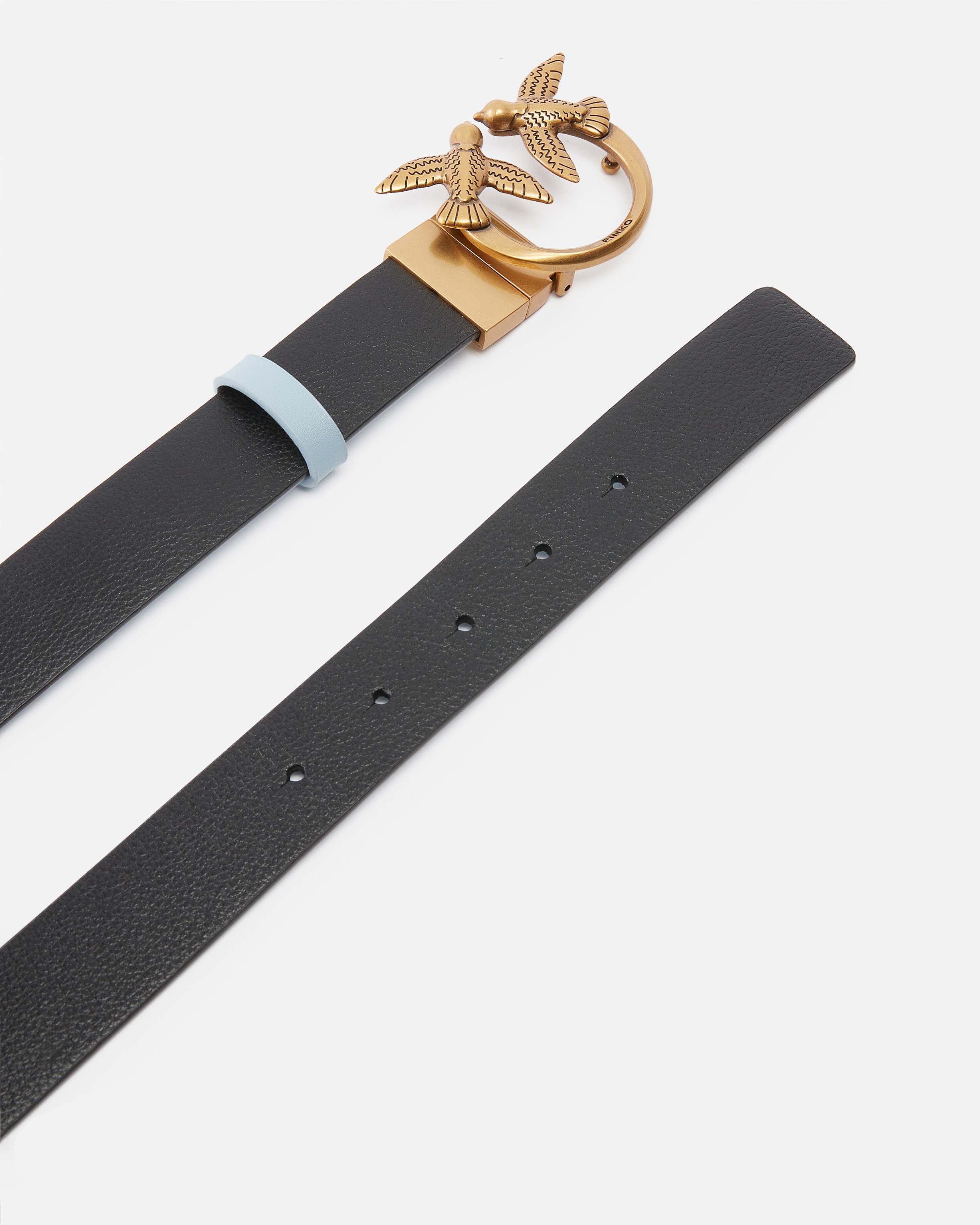 REVERSIBLE LOVE BIRDS BELT 3CM - 3