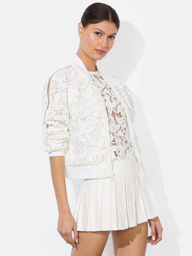 RUSSIE LACE BOMBER JACKET 2