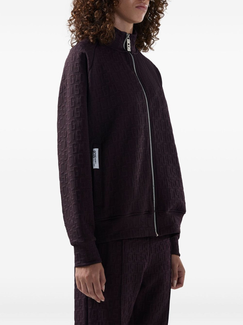 zip patterned jacket 4