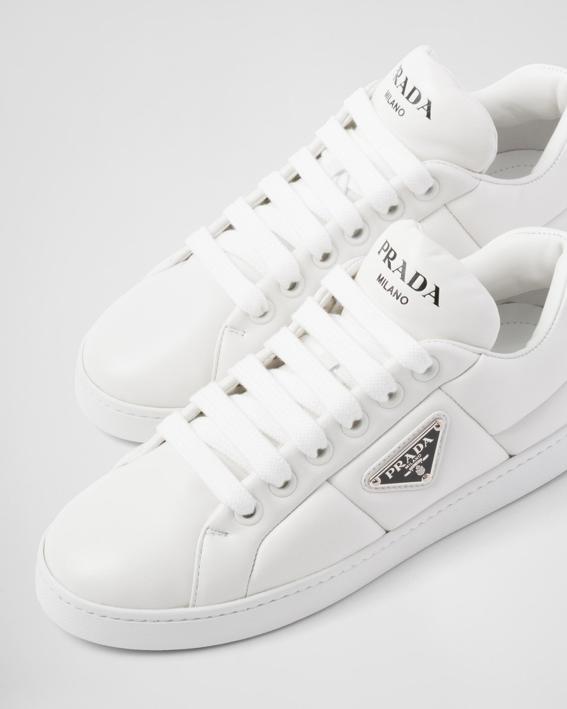Padded nappa leather sneakers 5