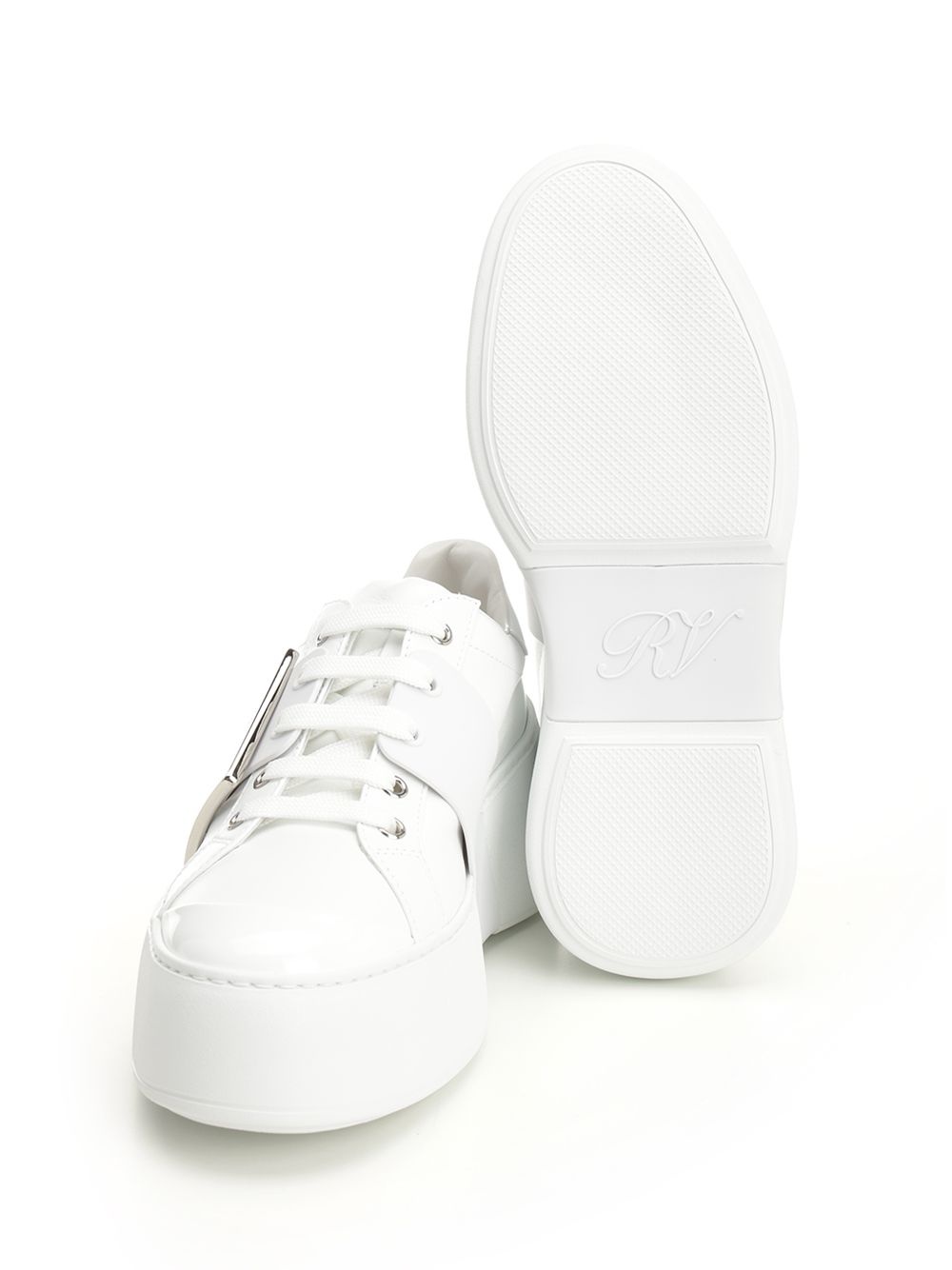 Viv Skate High Abs Met Sneakers White - 5