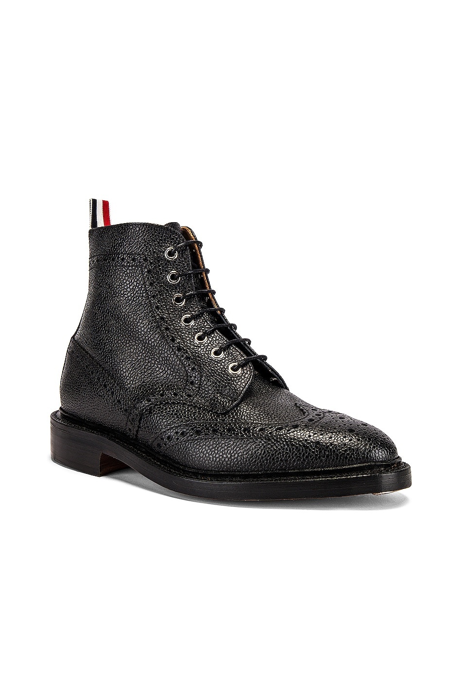 Wingtip Leather Boots - 2