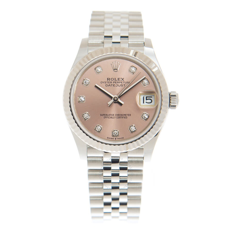 Rolex Datejust 31 Automatic Diamond Pink Dial Ladies Watch 278274PDJ - 3