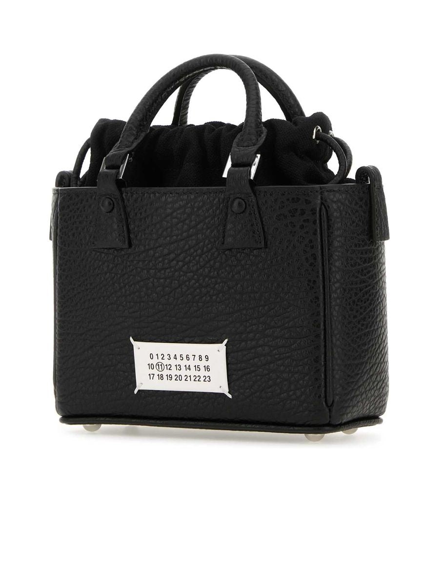 Leather ac Tote Horizontal Handbag - 2