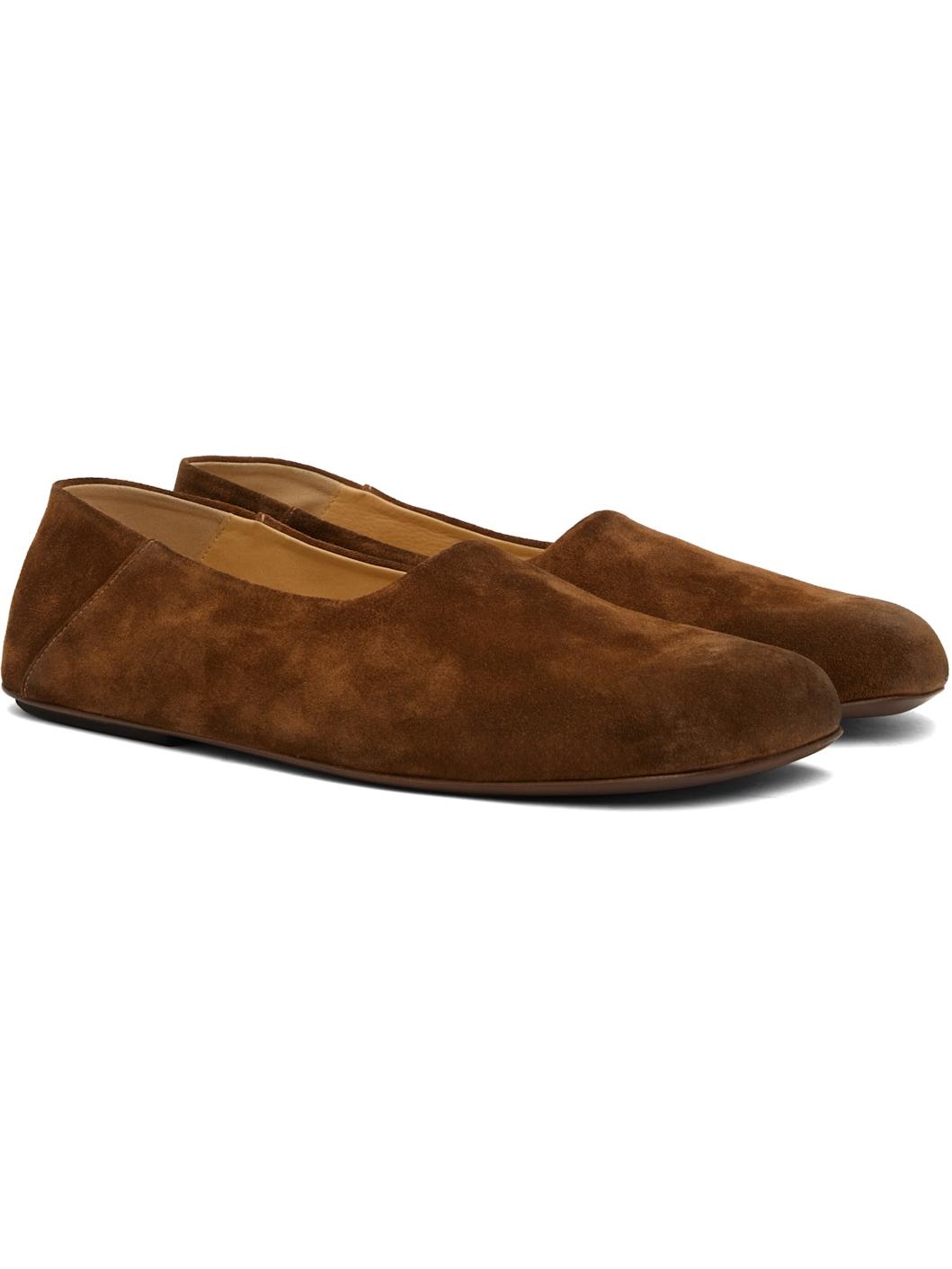 Brown Passo Slip-on Loafers - 4