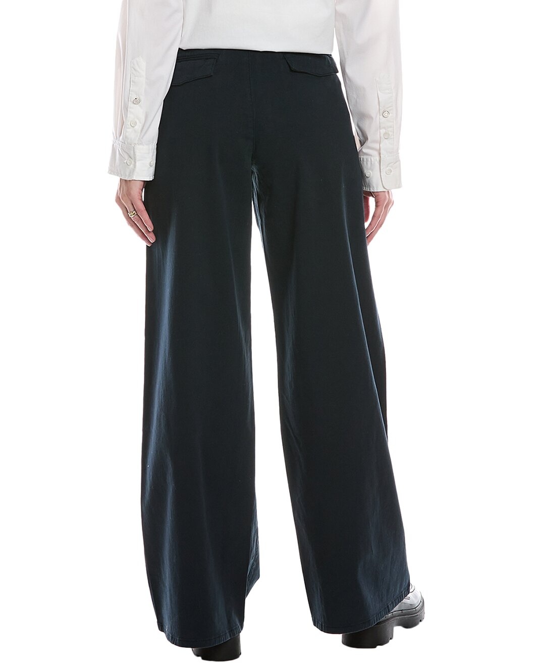 rag & bone Sofie Salute High-Rise Wide Leg Chino Jean - 2
