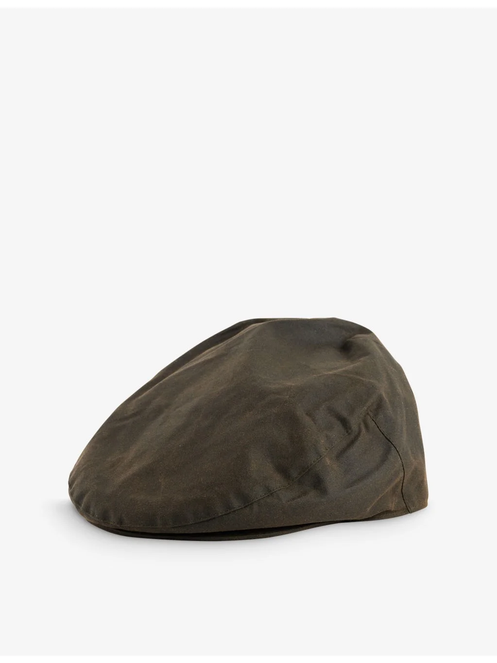 Wax Cotton Flat Cap - 1