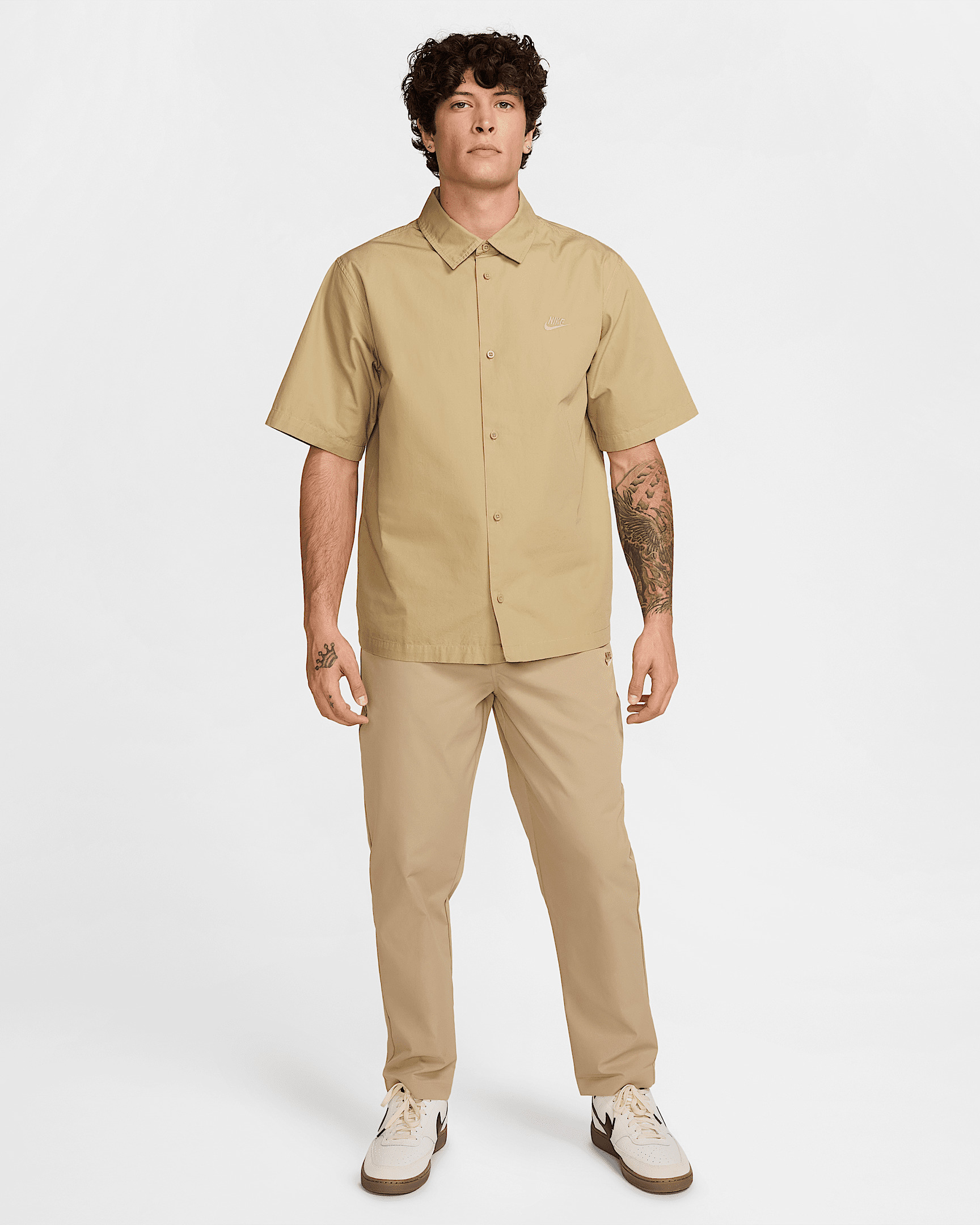 Nike Club Men's Short-Sleeve Button-Down Shirt - 5