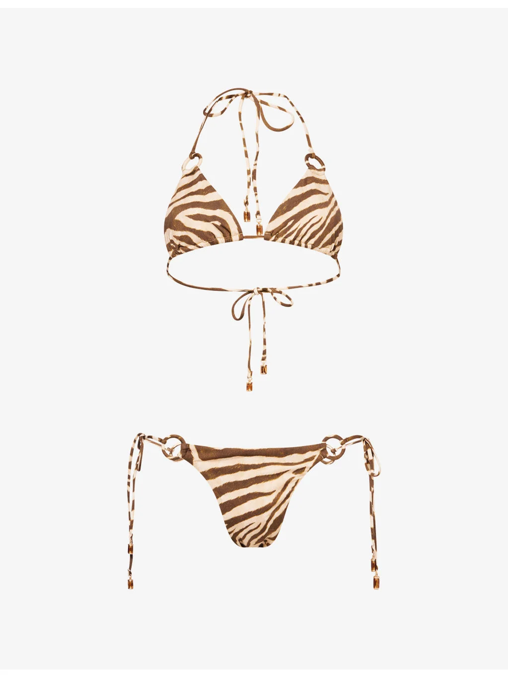 Wanderlust Ring-Tie Bikini Set - 1