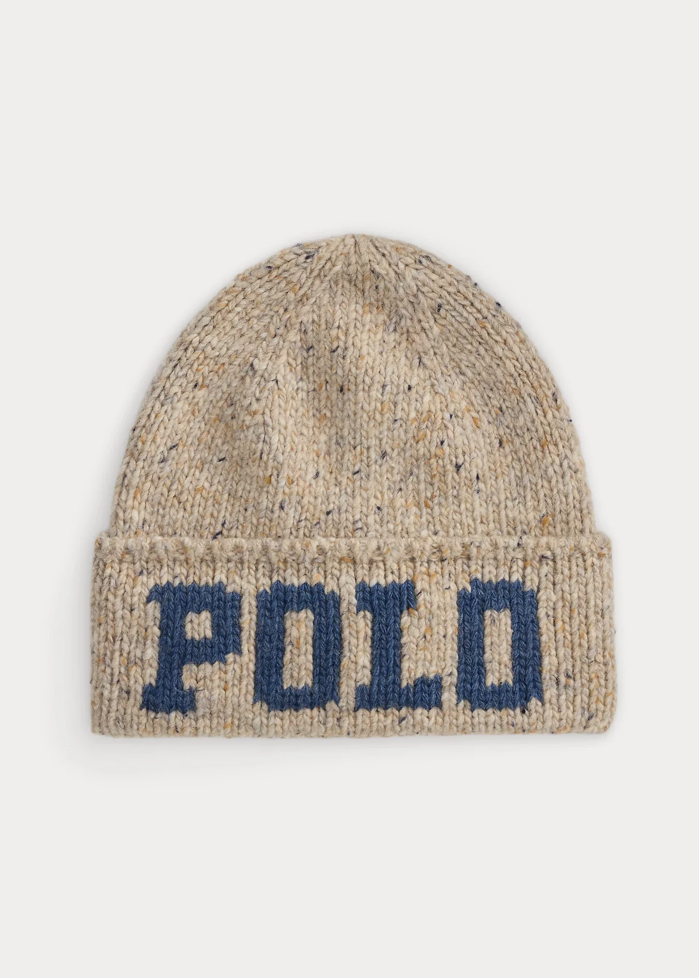 Intarsia-Knit Merino-Wool-Blend Beanie - 1