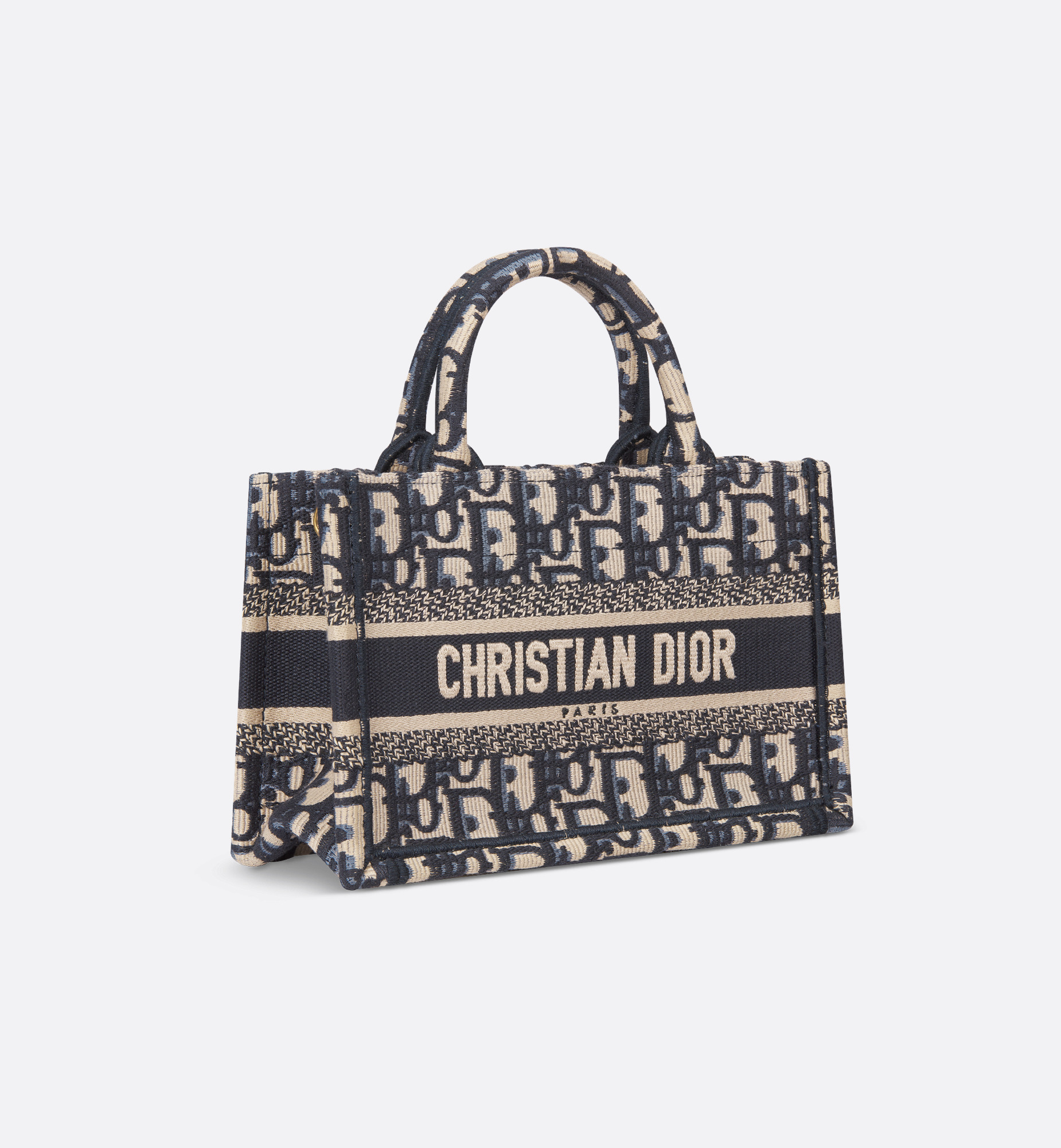Mini Dior Book Tote with Strap - 2