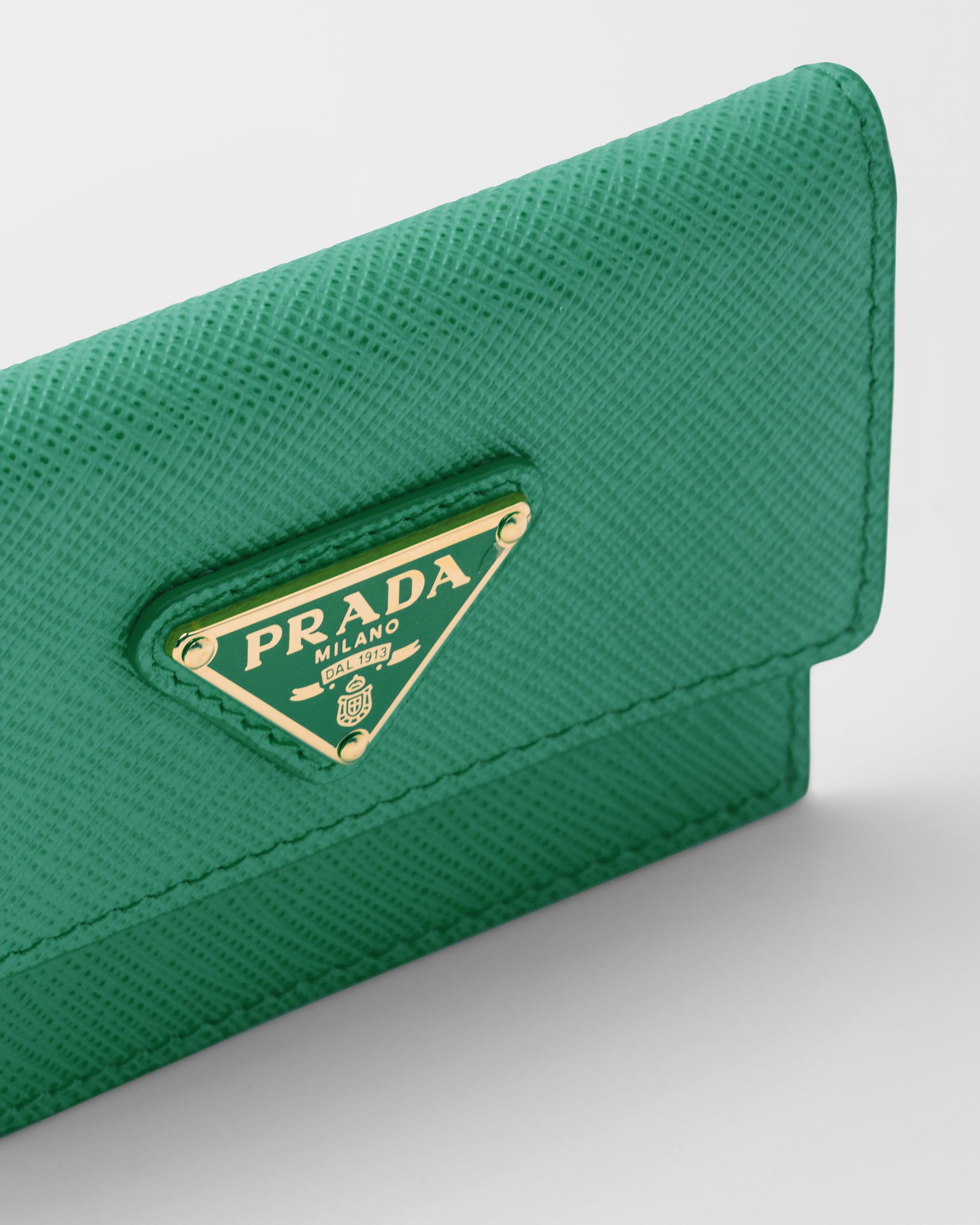 Saffiano leather card holder - 5