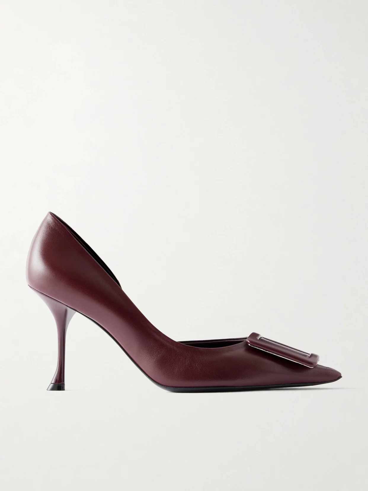 Ville Dorsay 85 Leather Pumps - 1