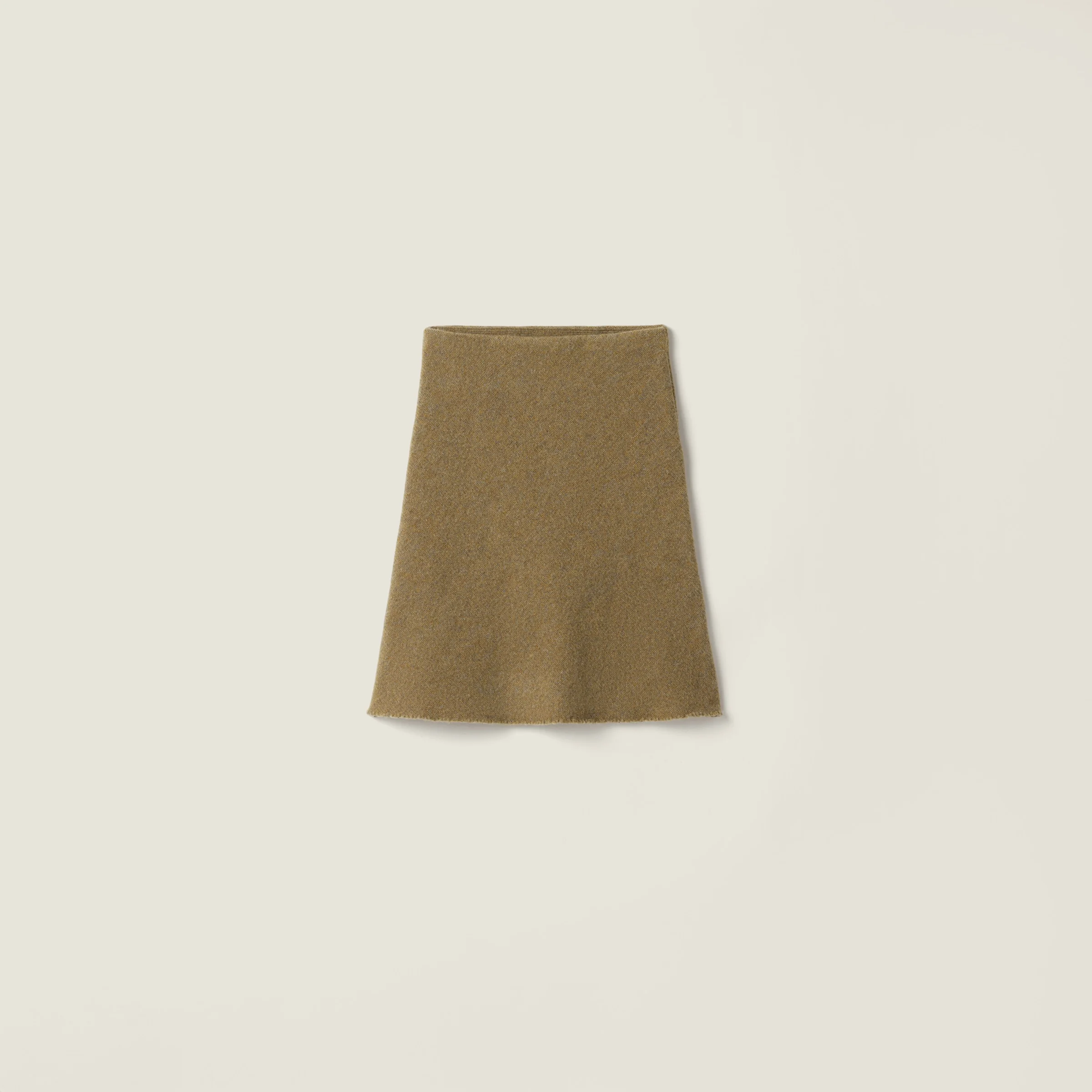 Wool knit skirt - 1