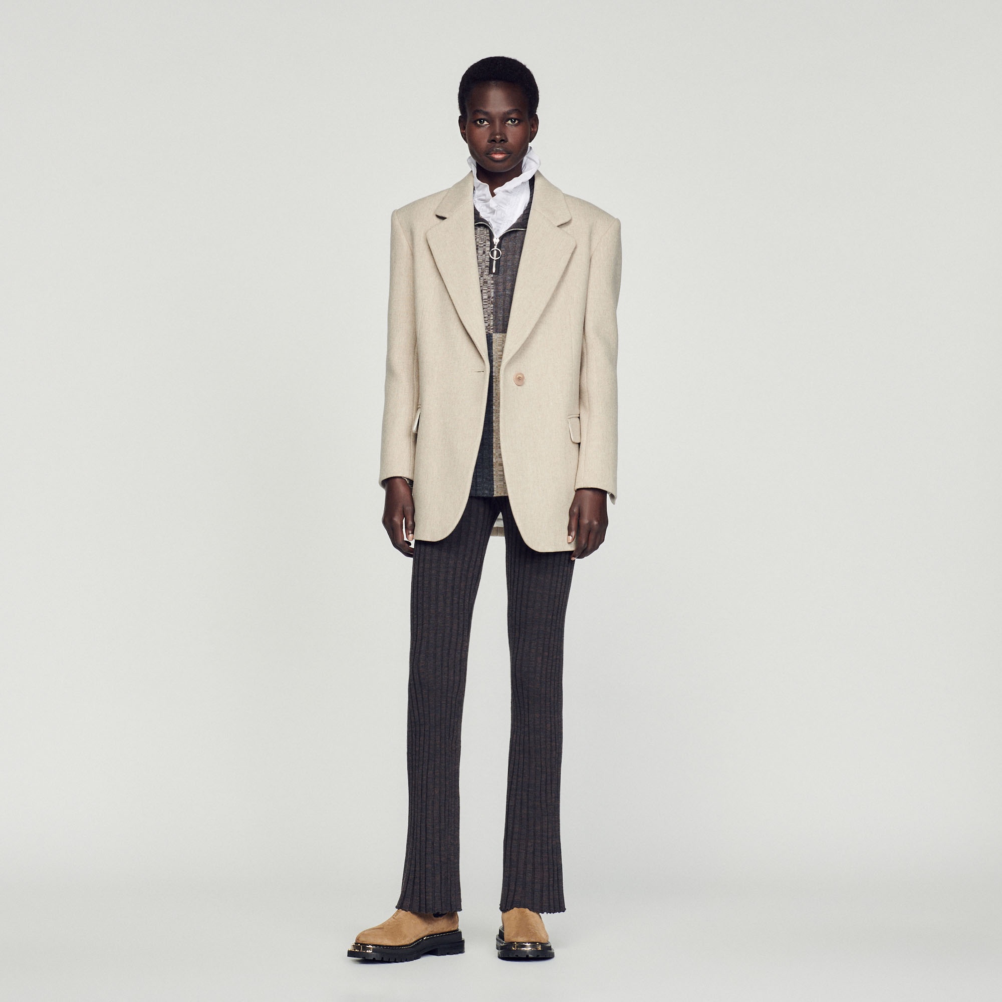 Wool tailored jacket - 3