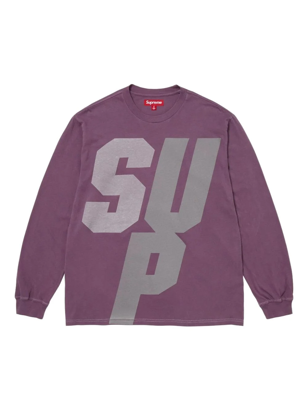 reflective long-sleeve T-shirt - 1