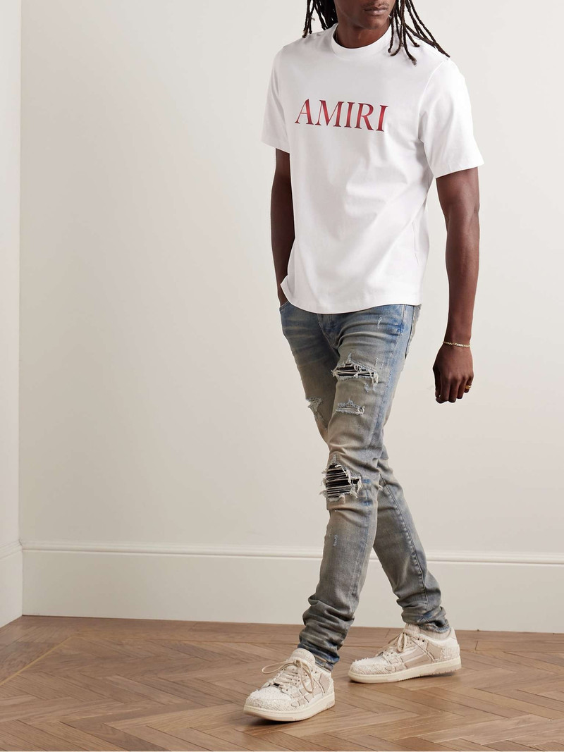 AMIRI Logo-Print Cotton-Jersey T-Shirt outlook