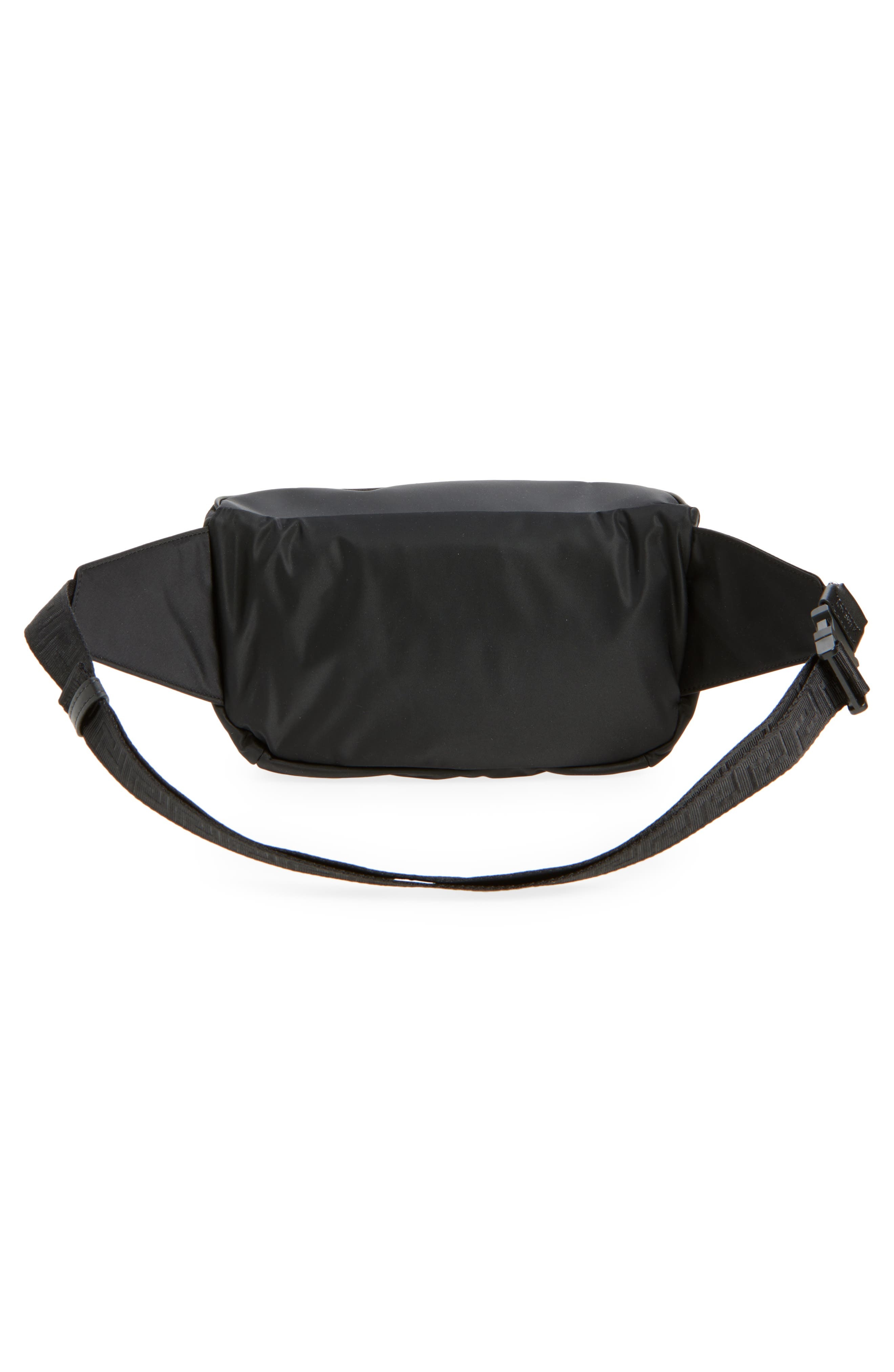 Versace La Medusa Nylon Belt Bag in Black-Palladium at Nordstrom - 3